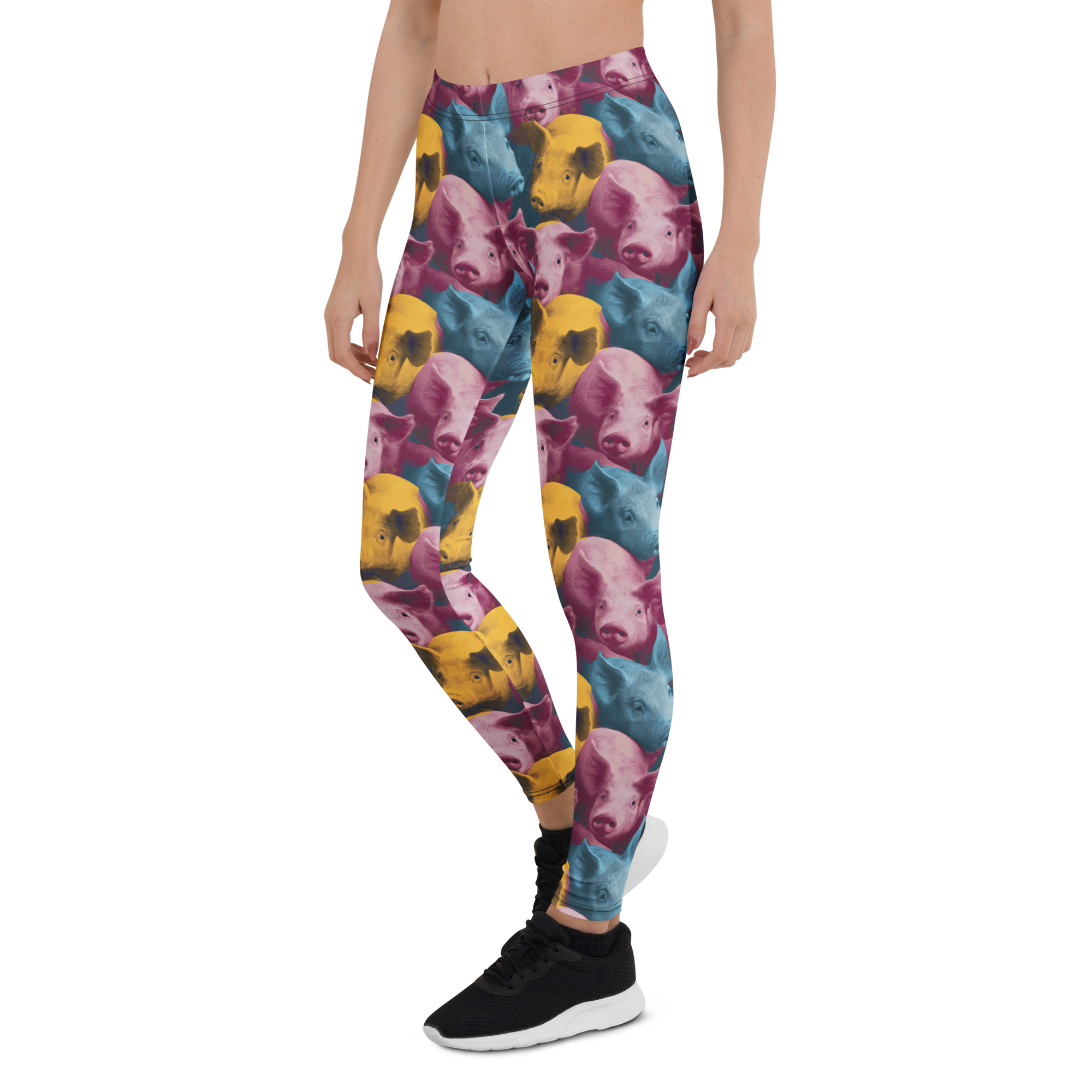 Playful Piggy Leggings Left View
