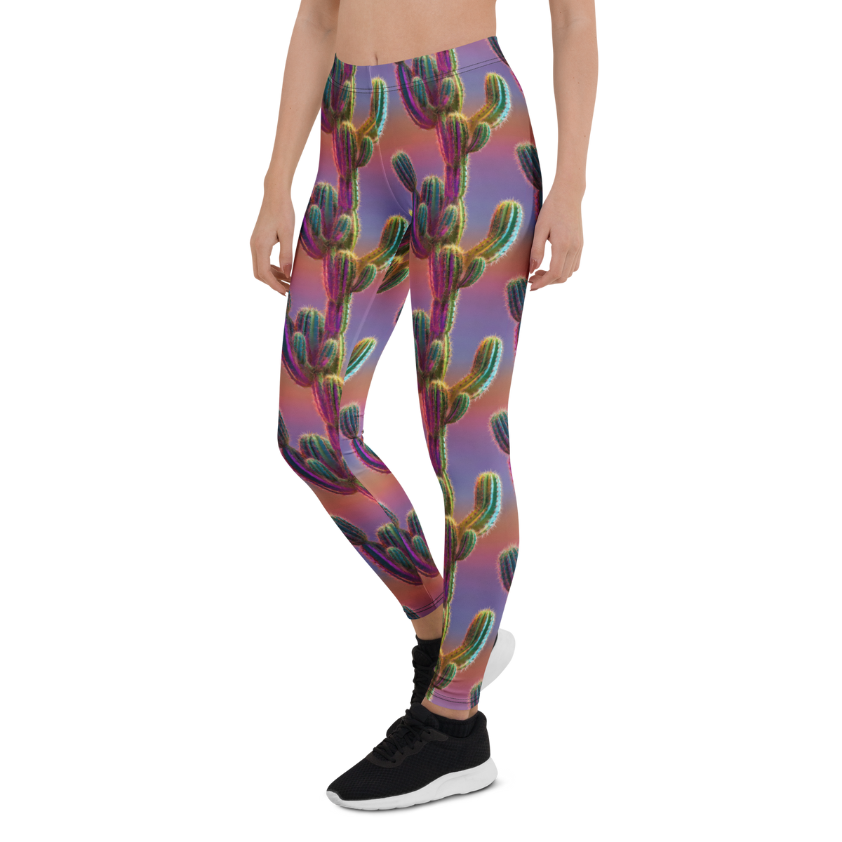 Neon Cactus Leggings – GearBunch - Main Image