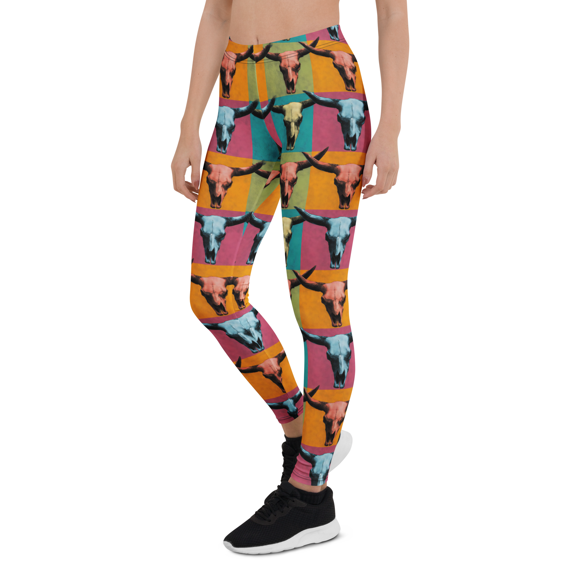 Ranch Skull Leggings Left View
