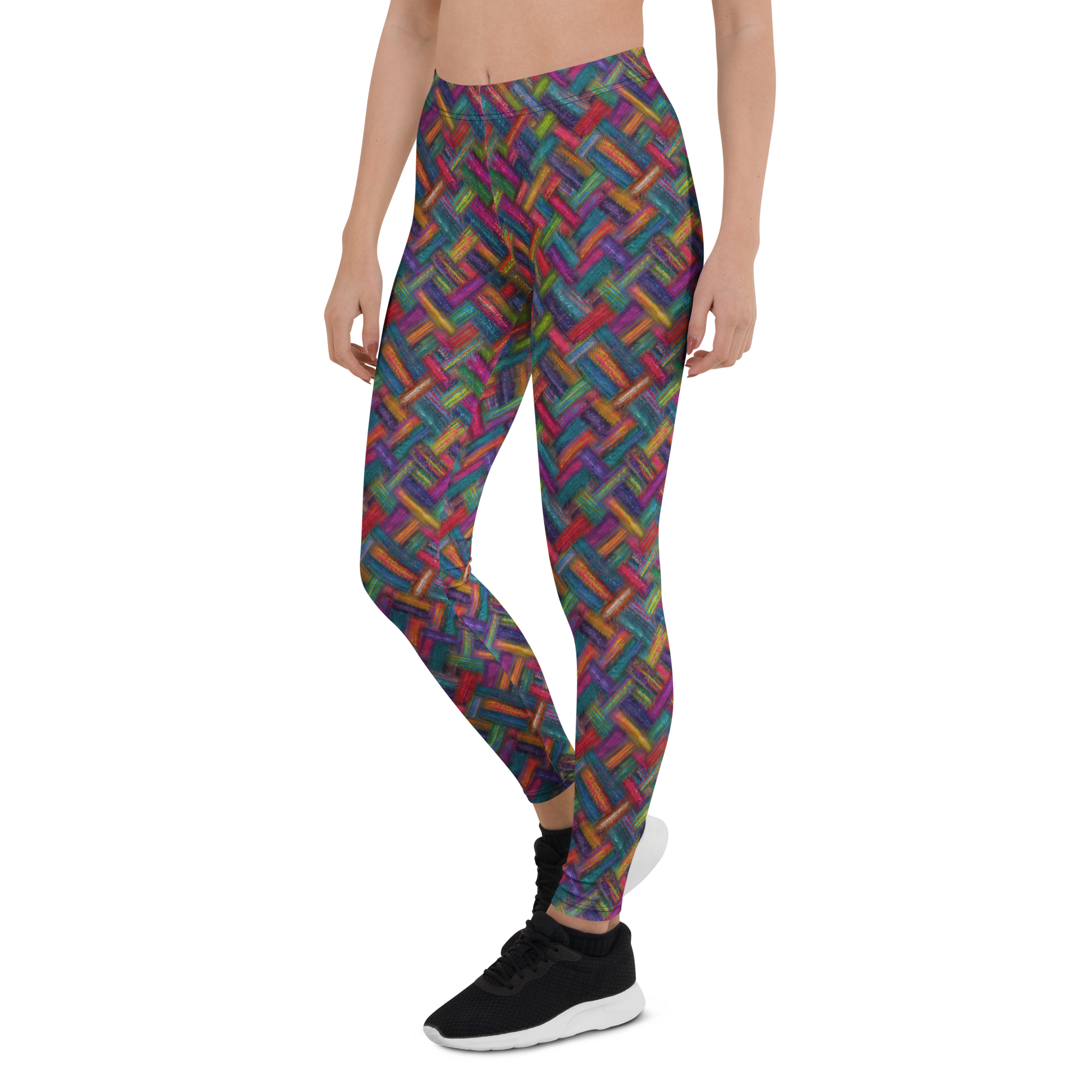 Tropical Thatch Leggings Left View