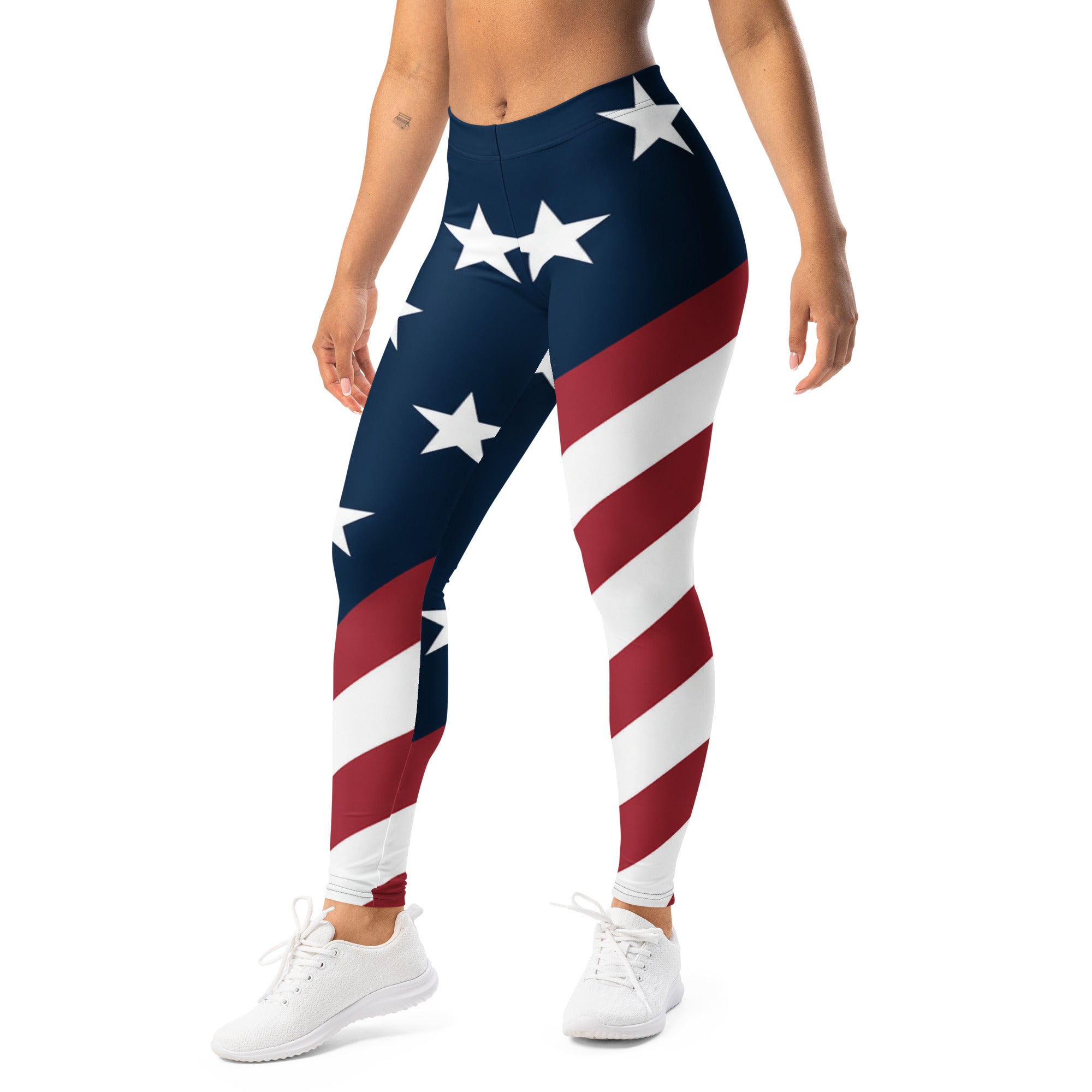 American Stars Diagonal Leggings | GearBunch