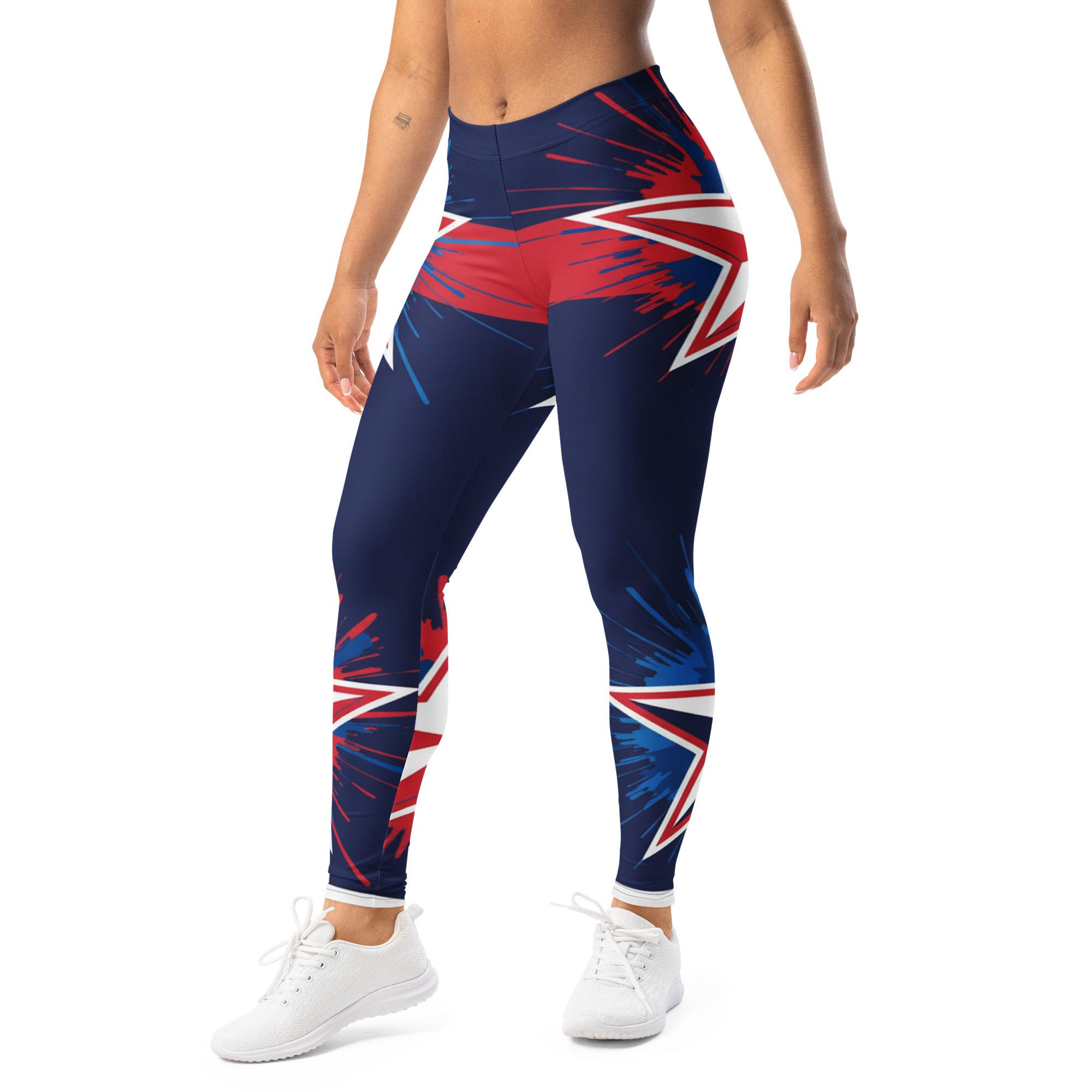 American Ink Stars Leggings | GearBunch