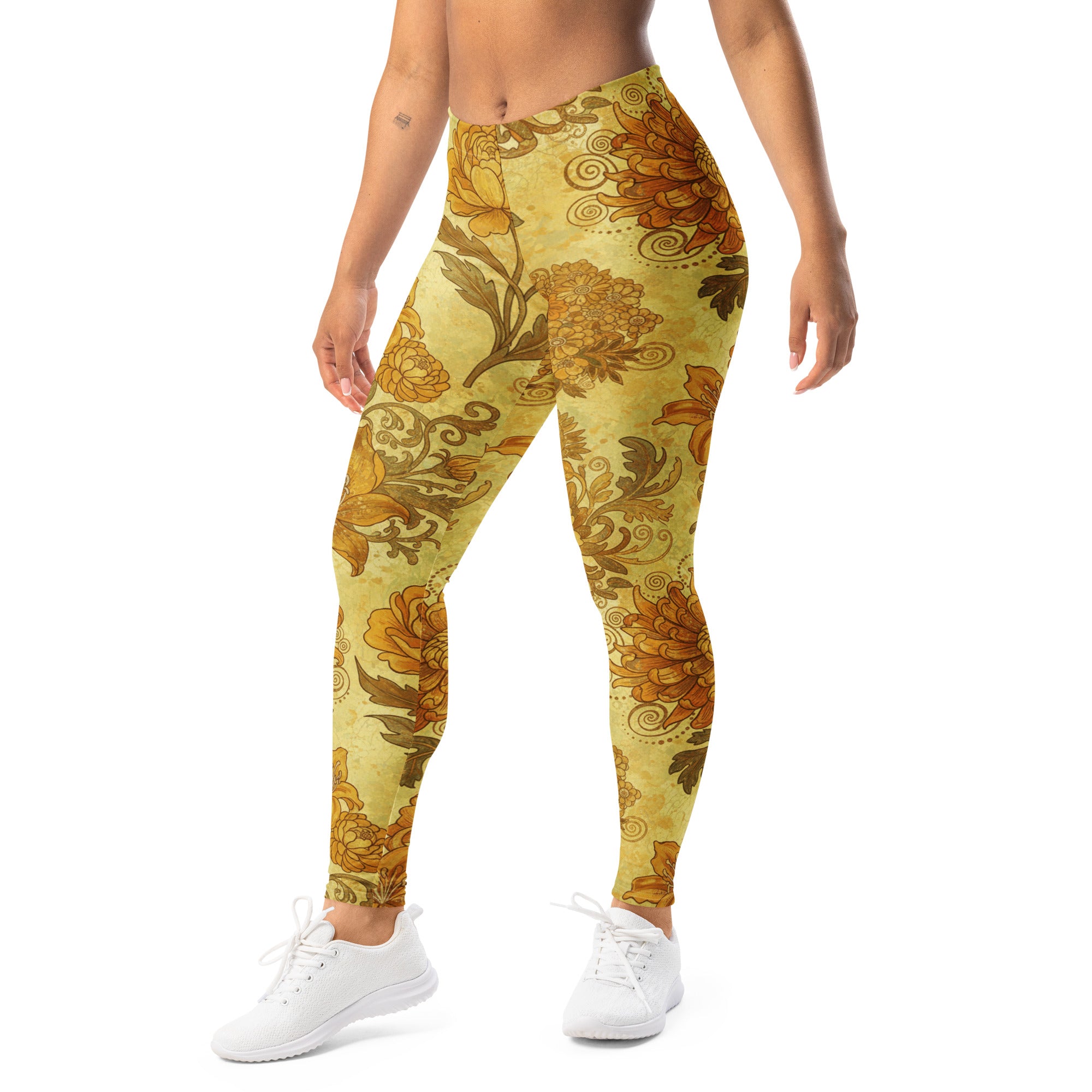 Gustav Klimt Garden Leggings | GearBunch