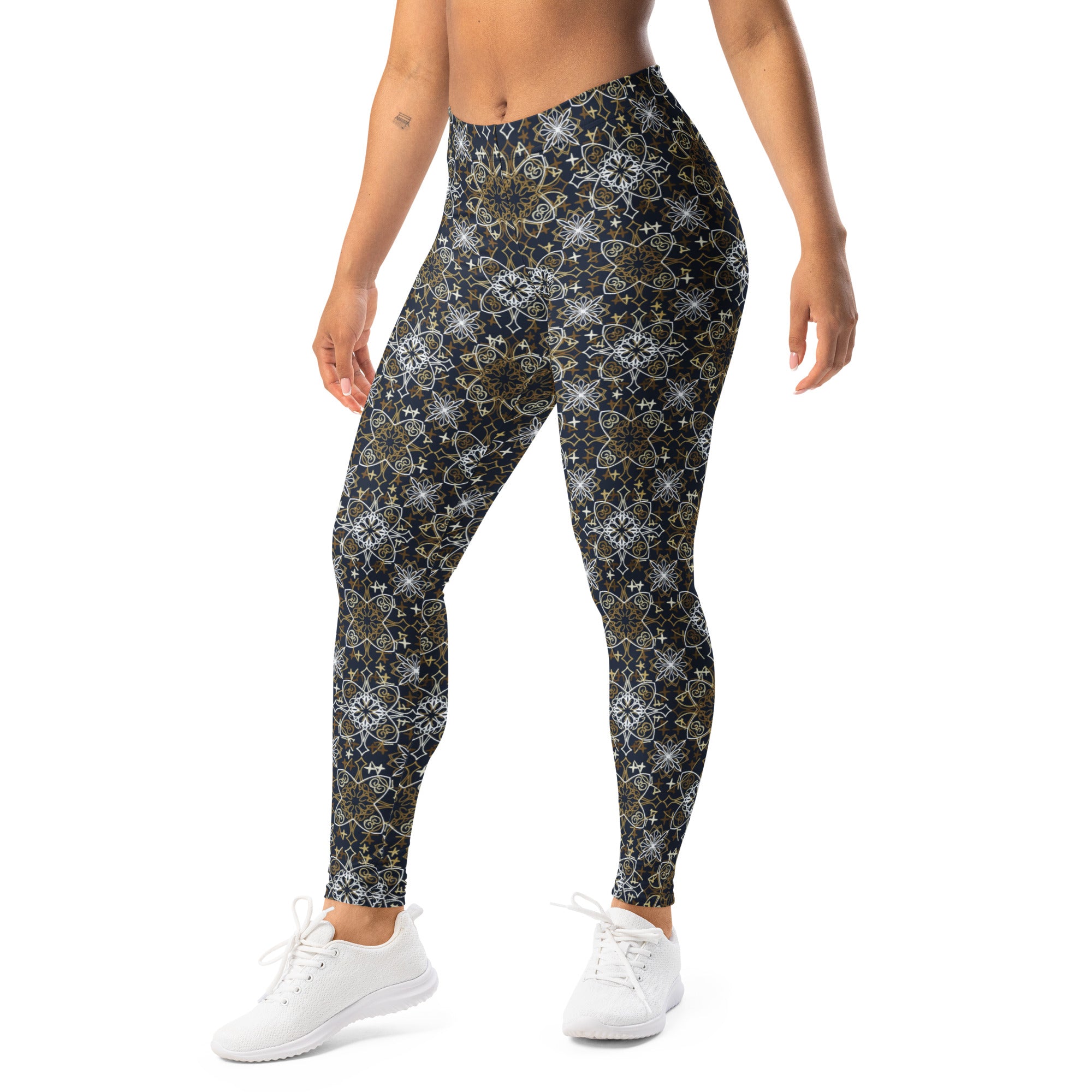 Cross Mandala Leggings | GearBunch