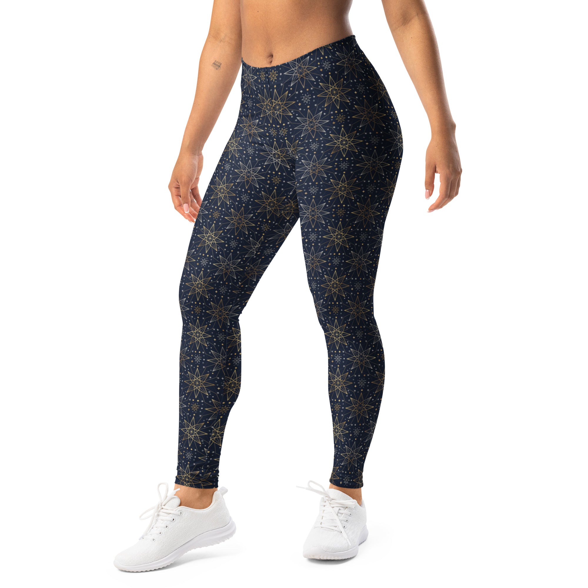 Star of Bethlehem Geometric Leggings | GearBunch