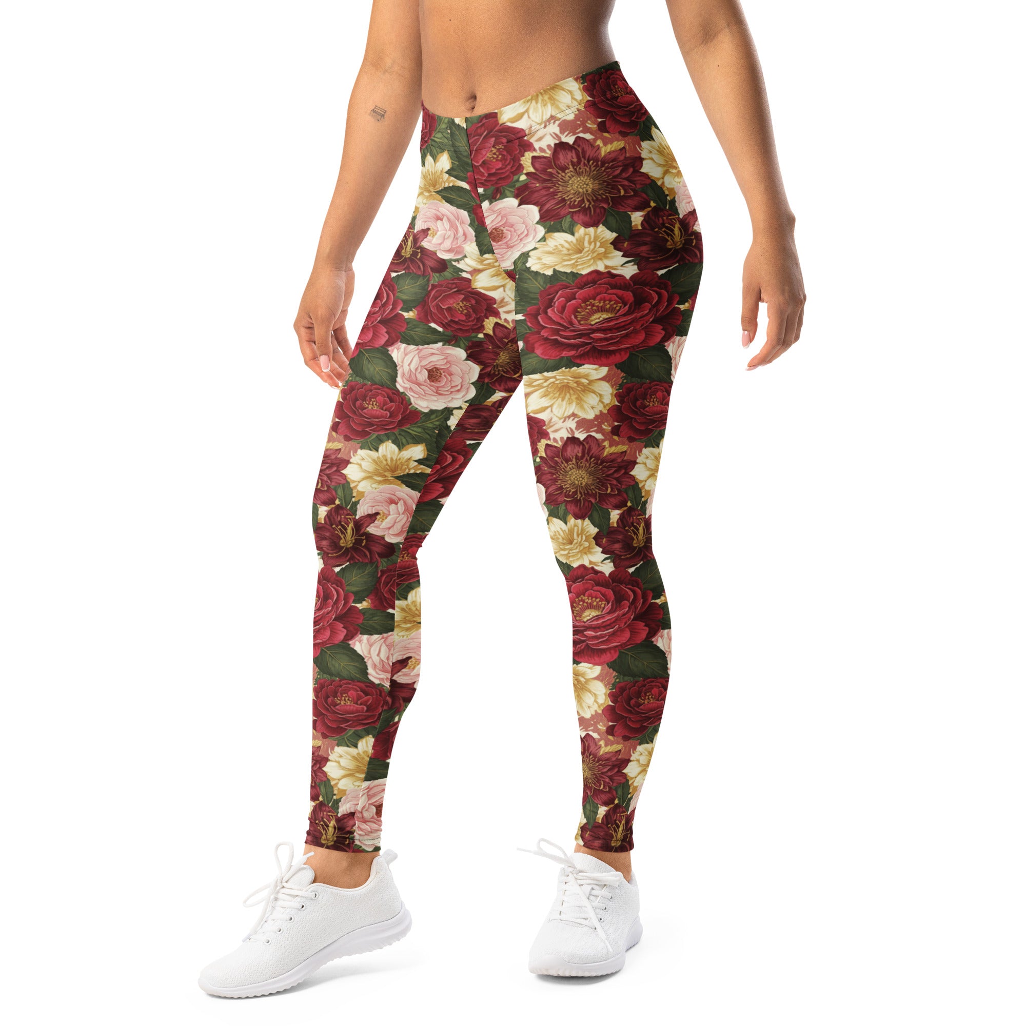 Proverbs 31 Floral Leggings | GearBunch
