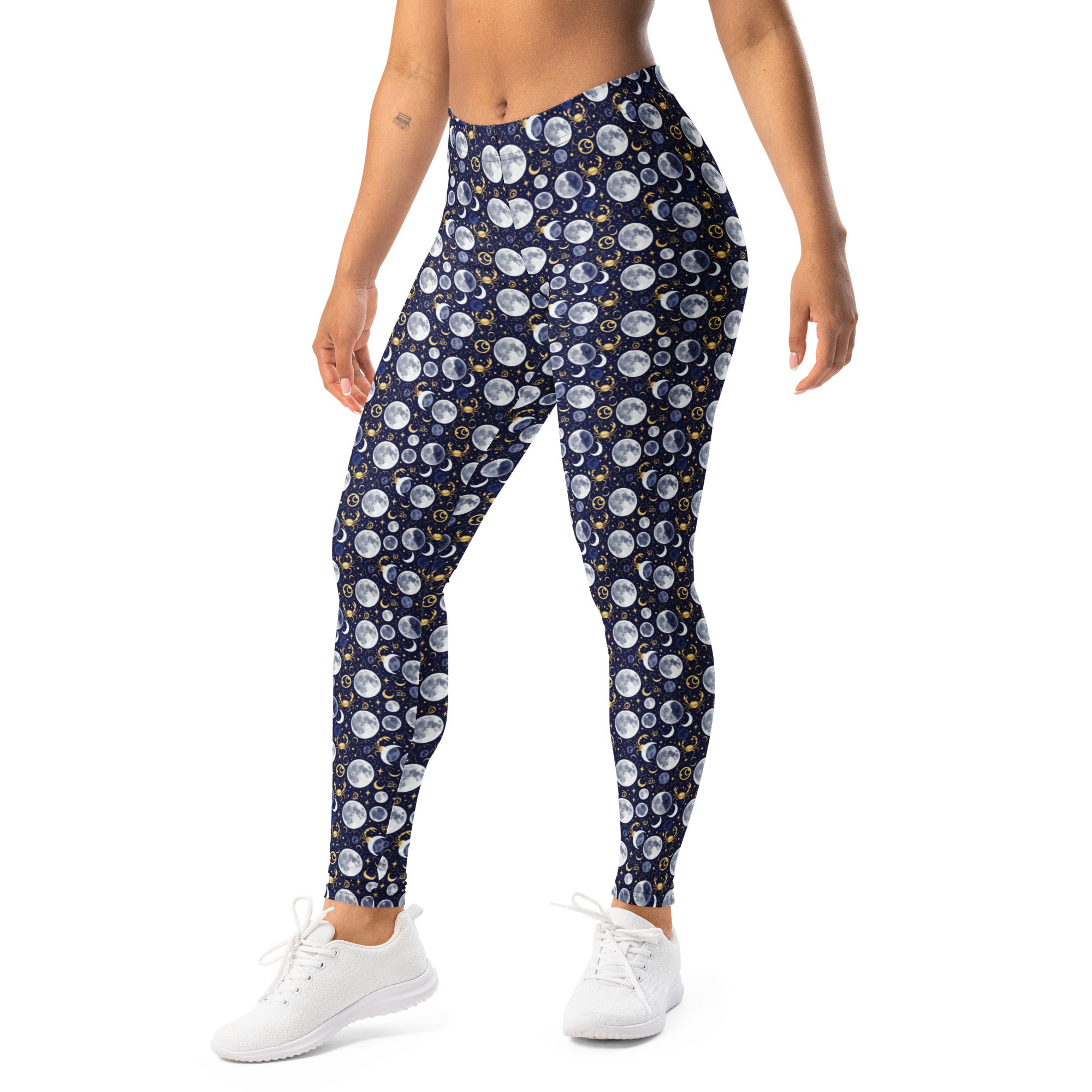 Cancer Moon Phases Leggings | GearBunch