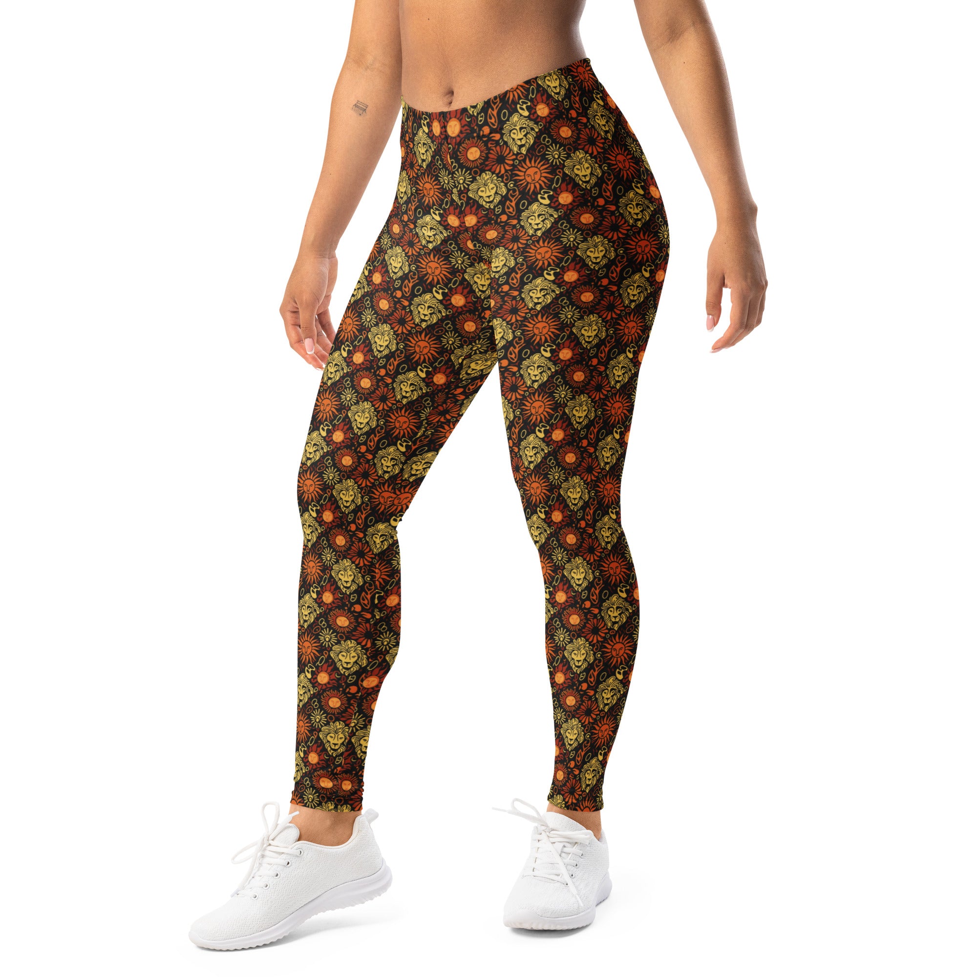 Leo Sun Mane Leggings | GearBunch