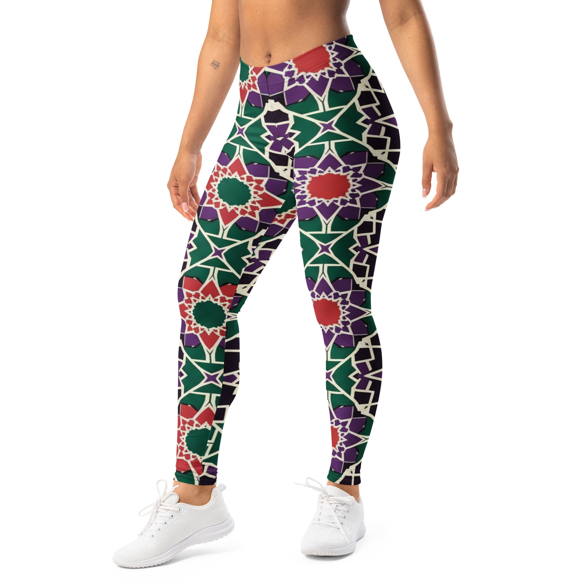 Zellige Forest Berry Leggings | GearBunch