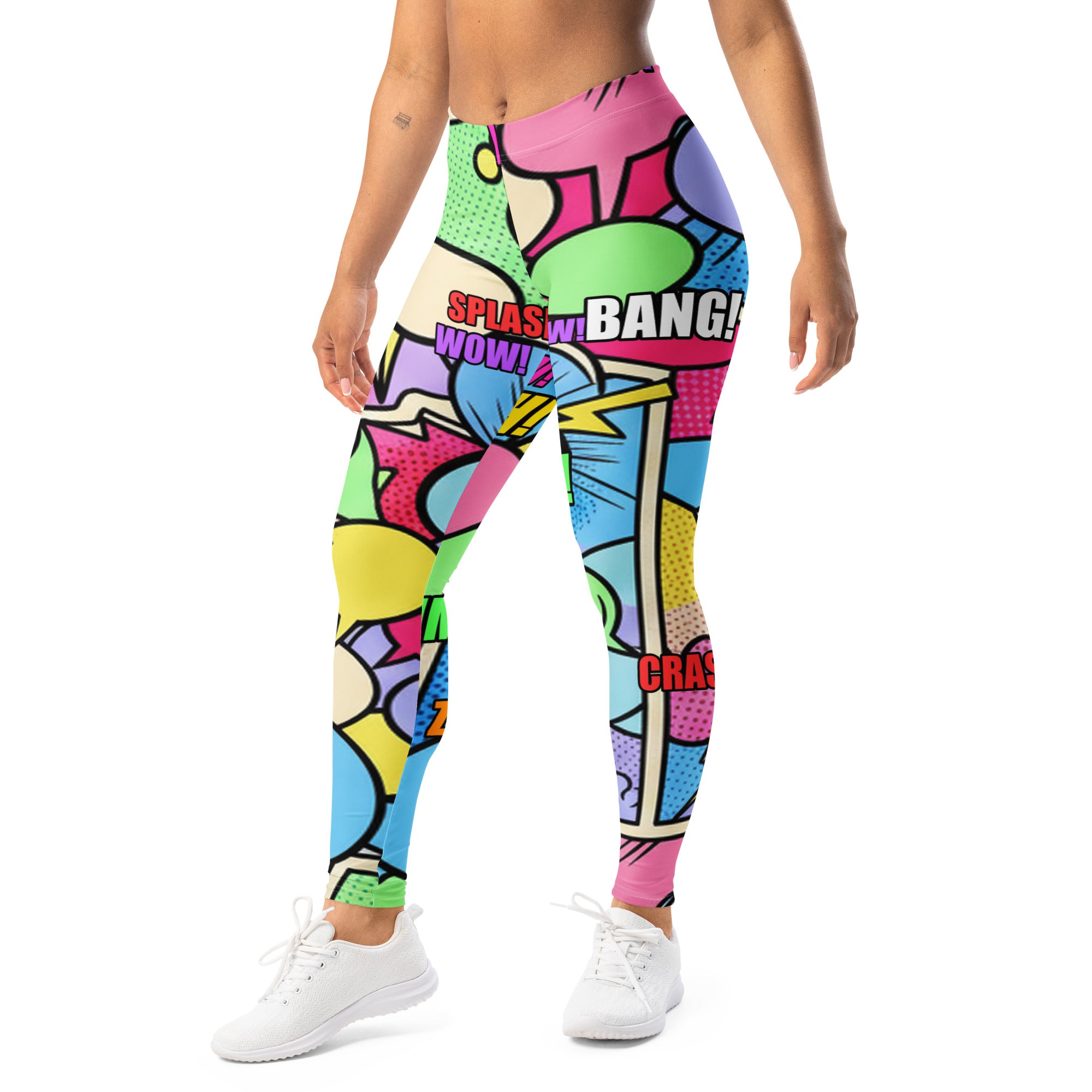 Comic Pop Candy Pastel Leggings | GearBunch