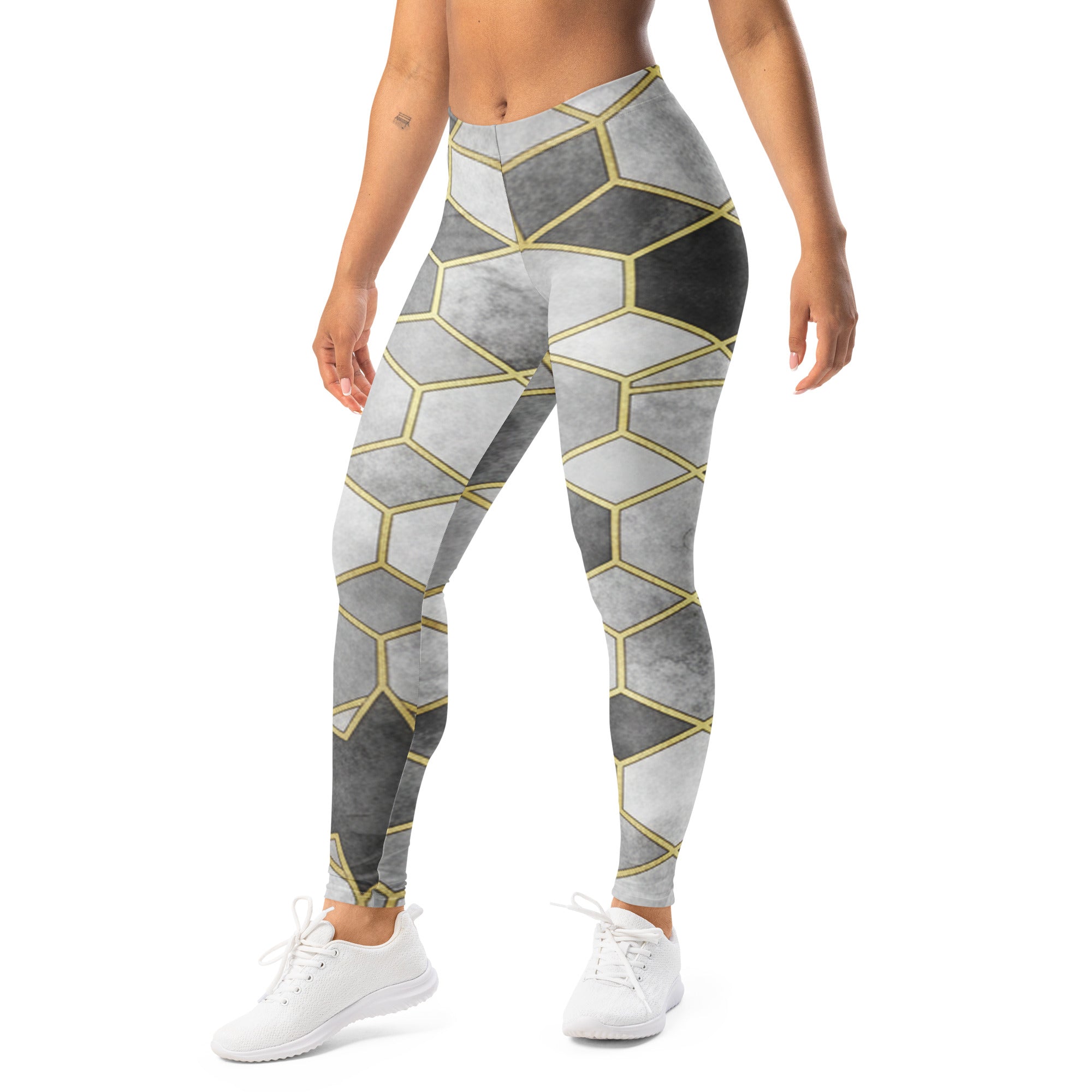 Monochrome Luxe Leggings | GearBunch
