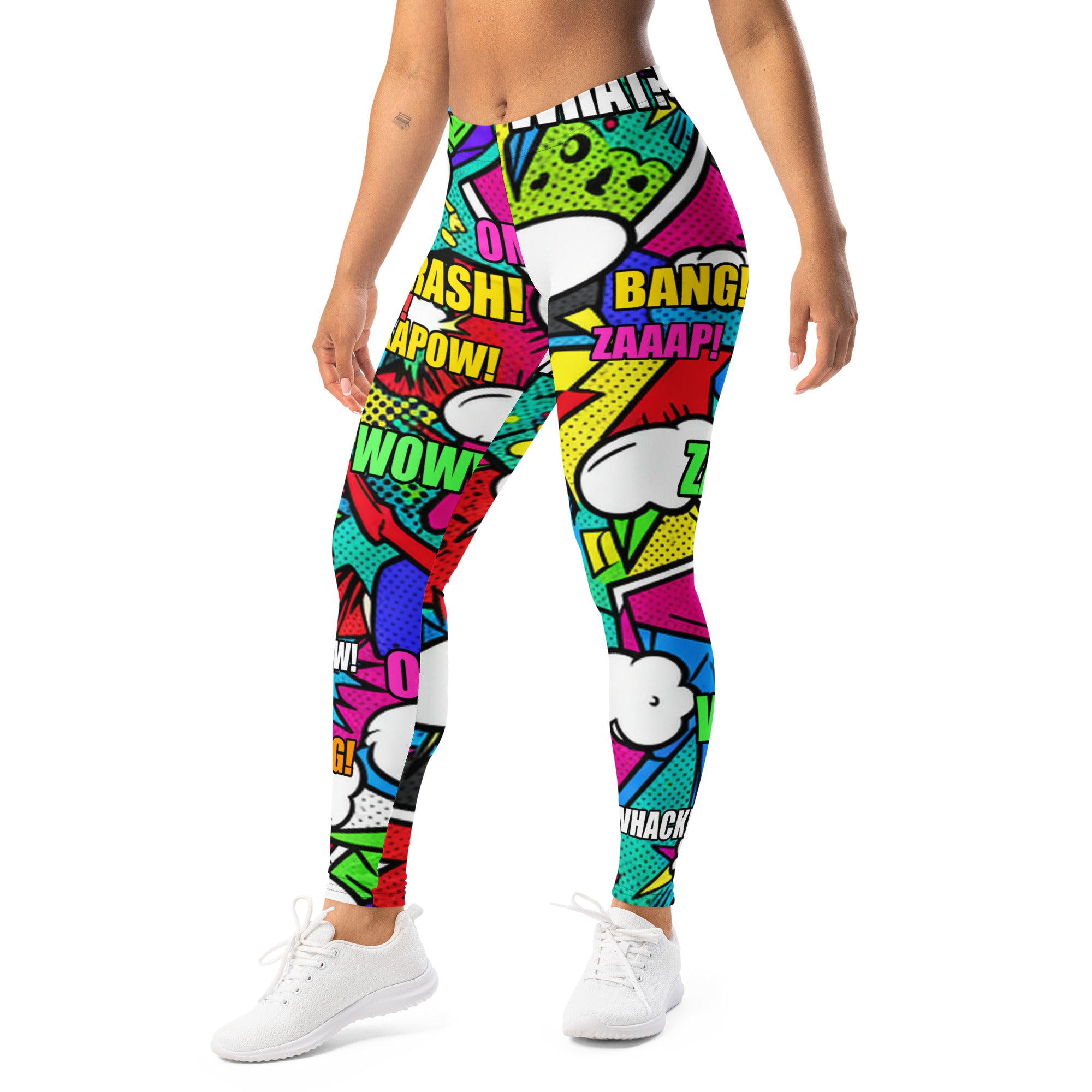 Comic Strip Zombie Apocalypse Leggings | GearBunch