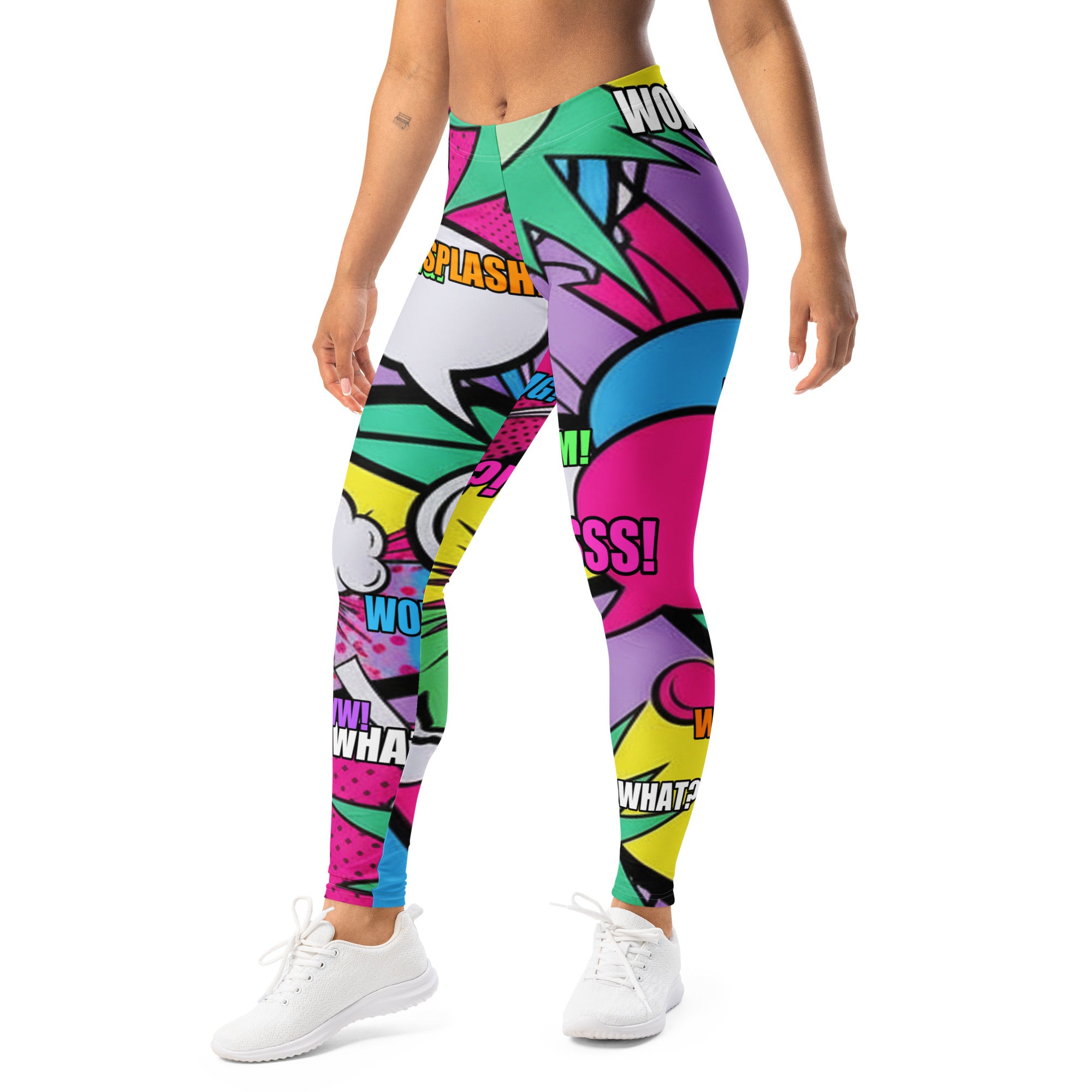 Comic Strip Pop Candy Leggings | GearBunch