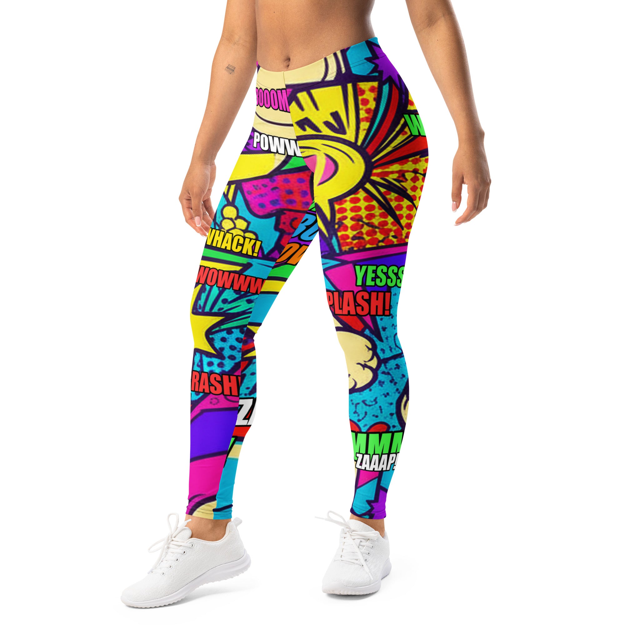 Comic Strip Pirate Adventure Leggings | GearBunch