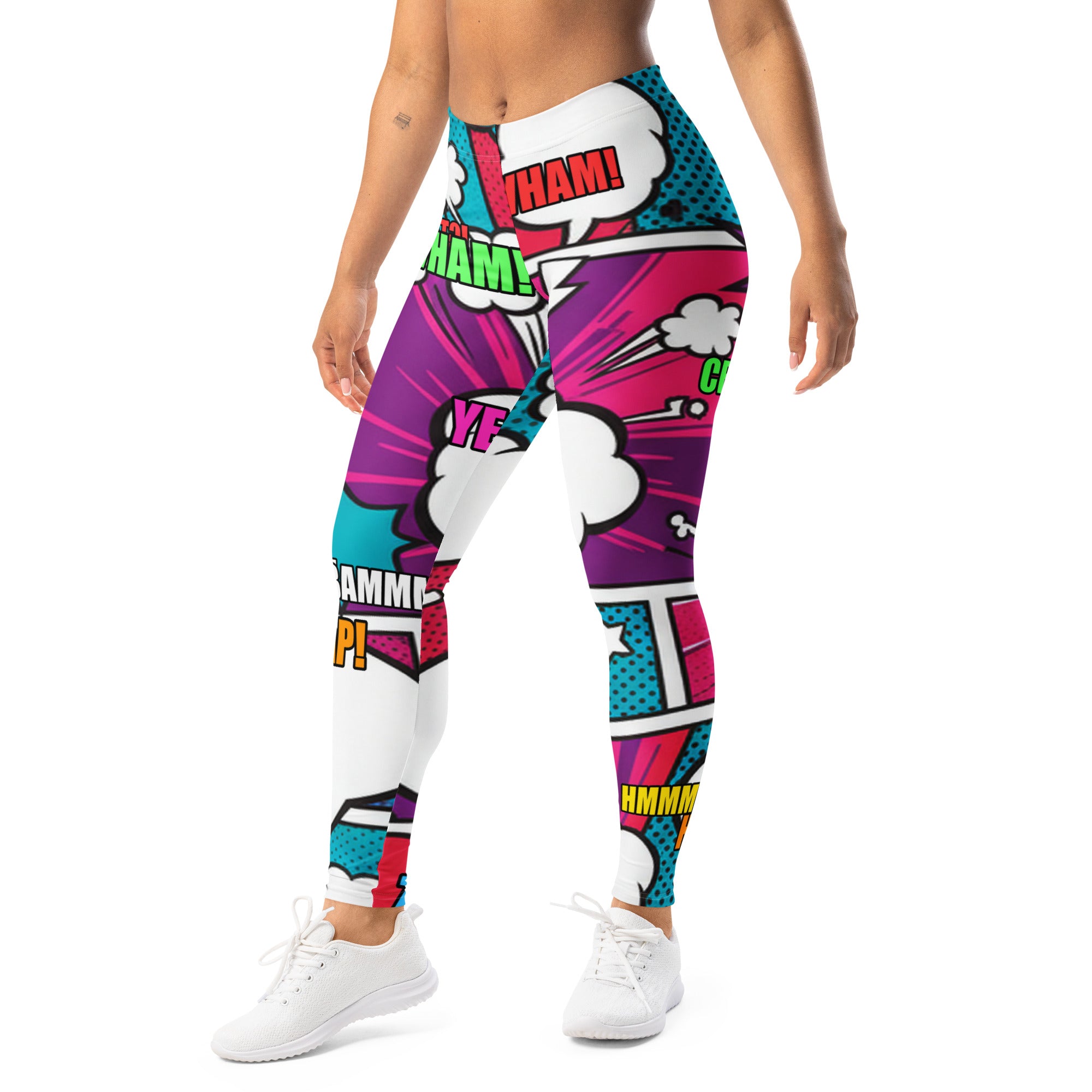 Comic Strip Roller Derby Leggings | GearBunch