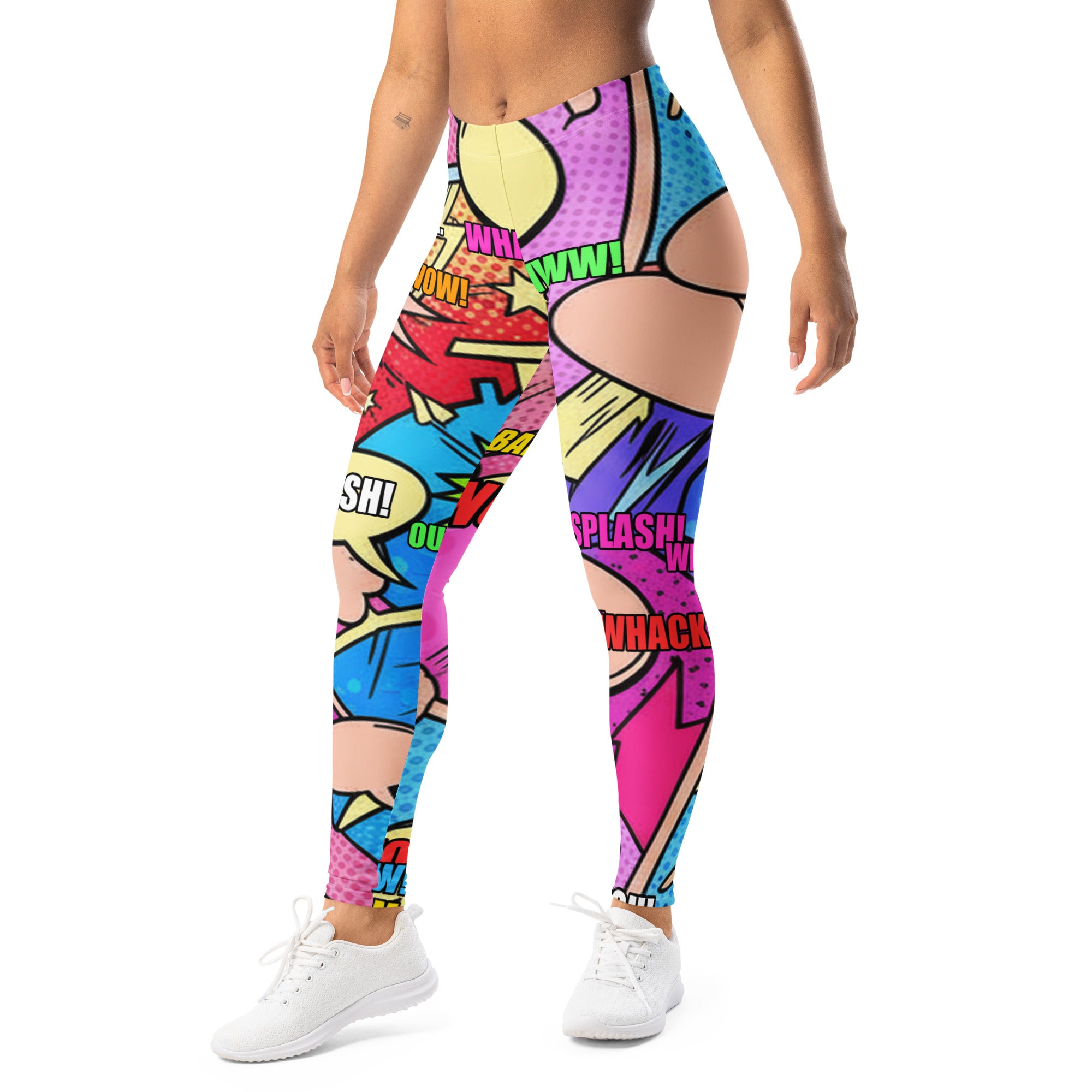 Comic Strip Kawaii Cute Leggings | GearBunch
