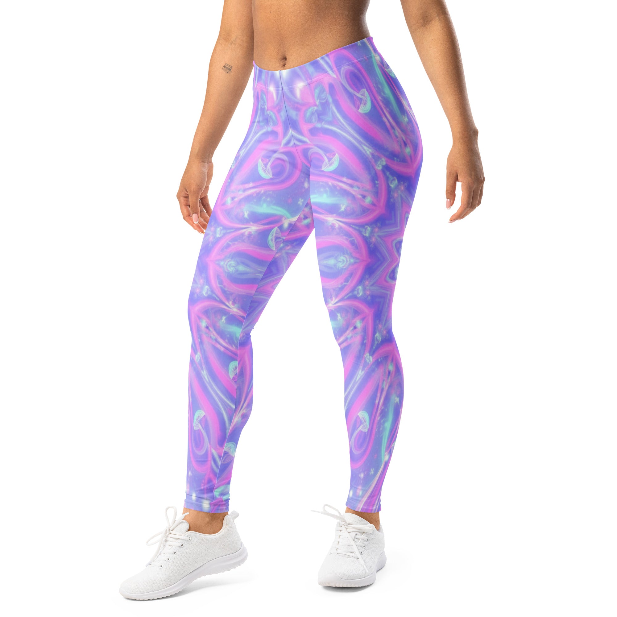 Psychedelic Fairy Ring Leggings | GearBunch