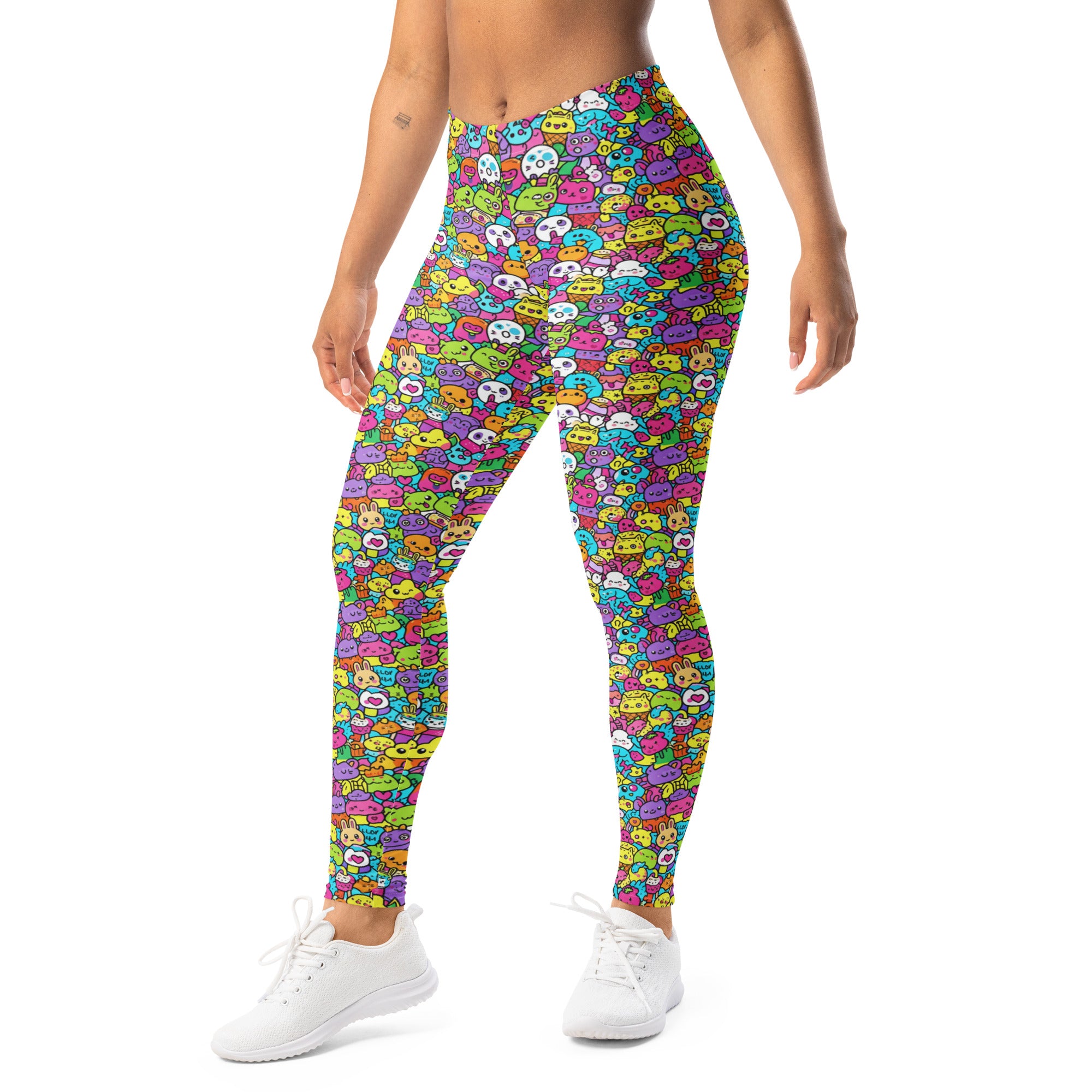 Kawaii Monster Pals Leggings | GearBunch