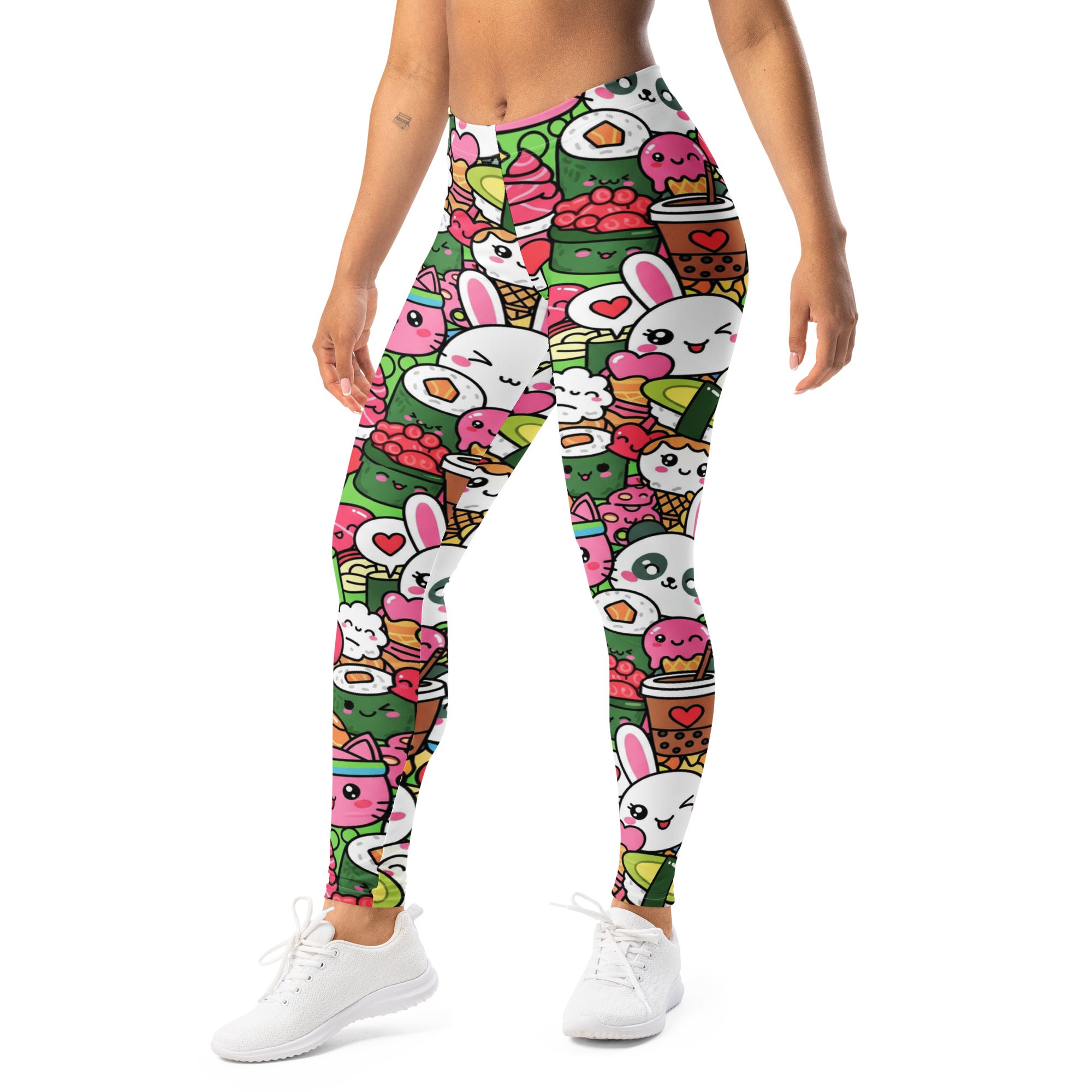 Kawaii Sushi Party Leggings | GearBunch