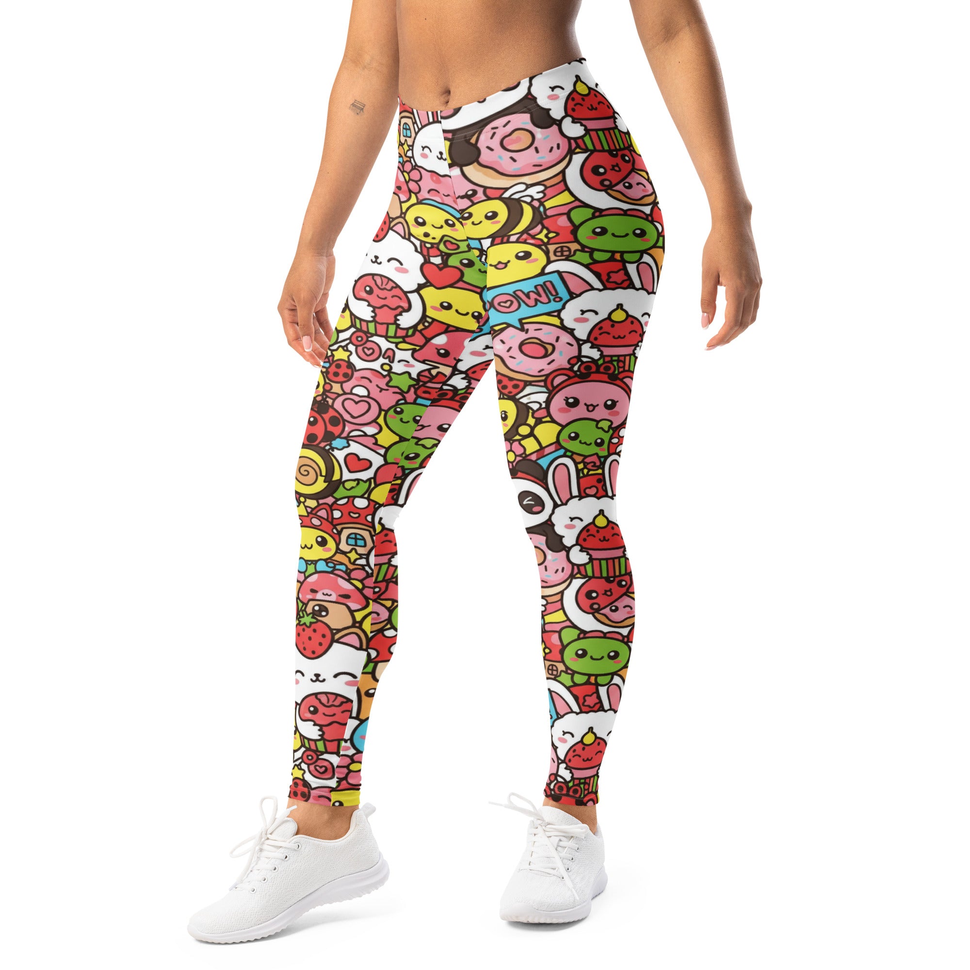 Kawaii Garden Bugs Leggings | GearBunch