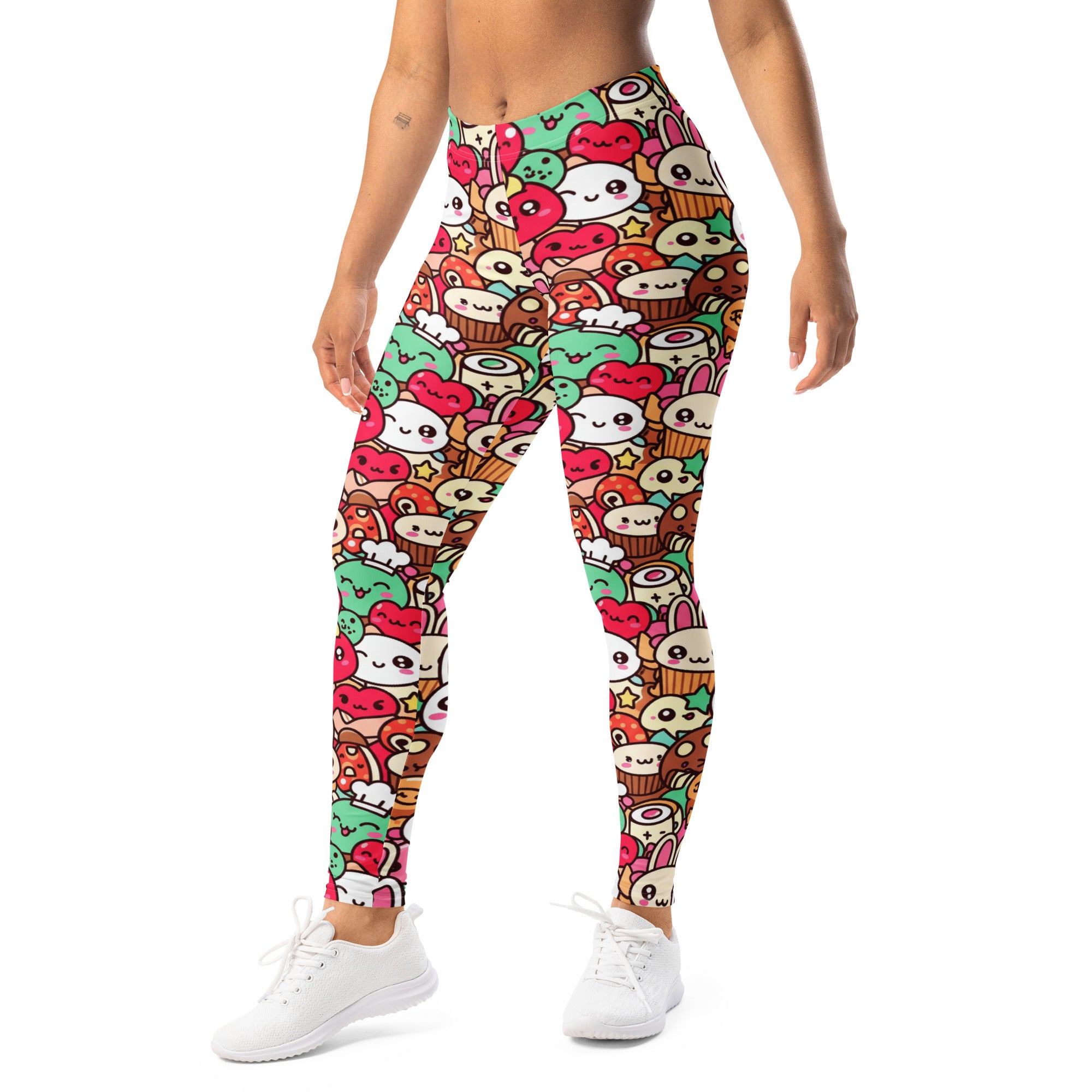 Kawaii Bakery Shop Leggings | GearBunch