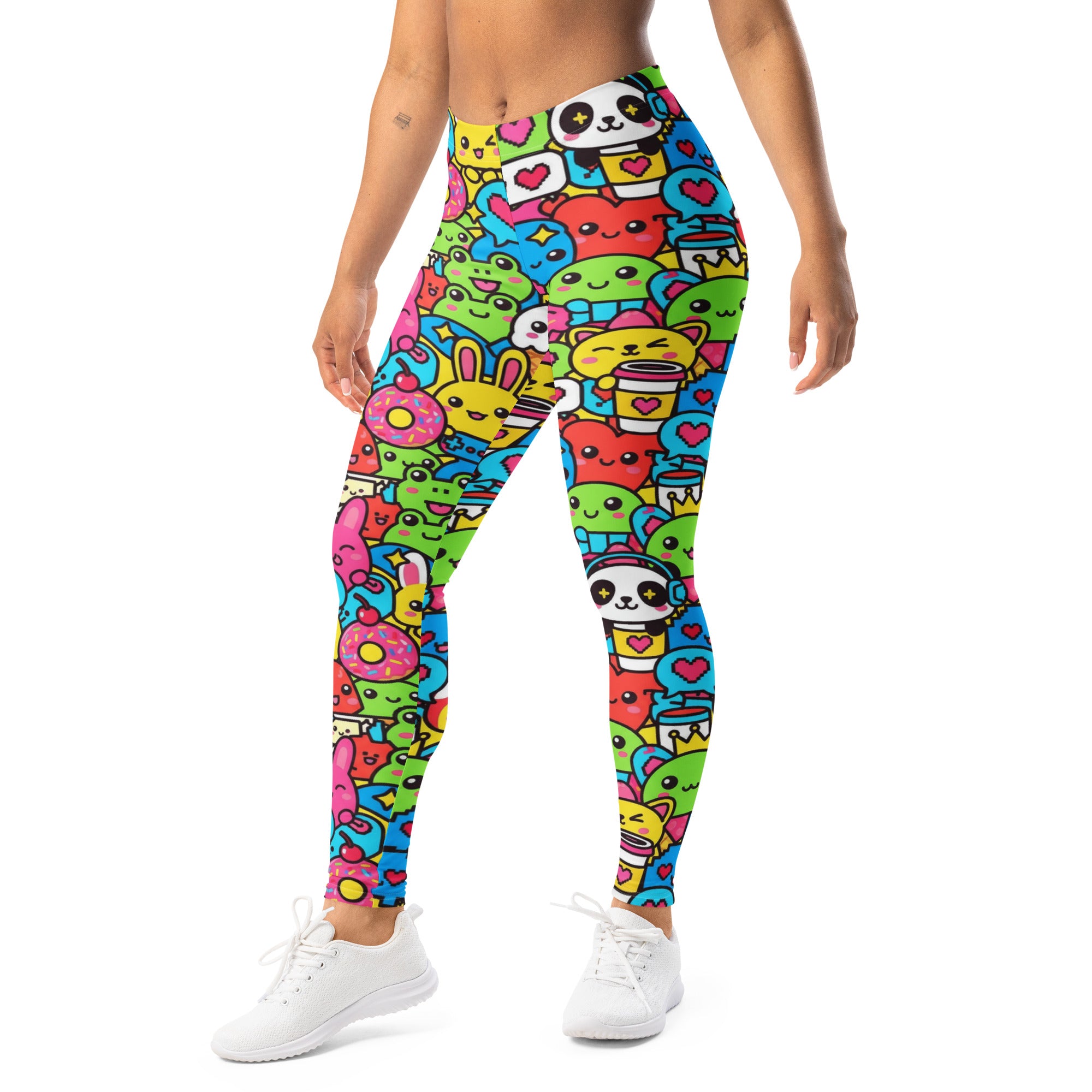 Kawaii Arcade Game Leggings | GearBunch