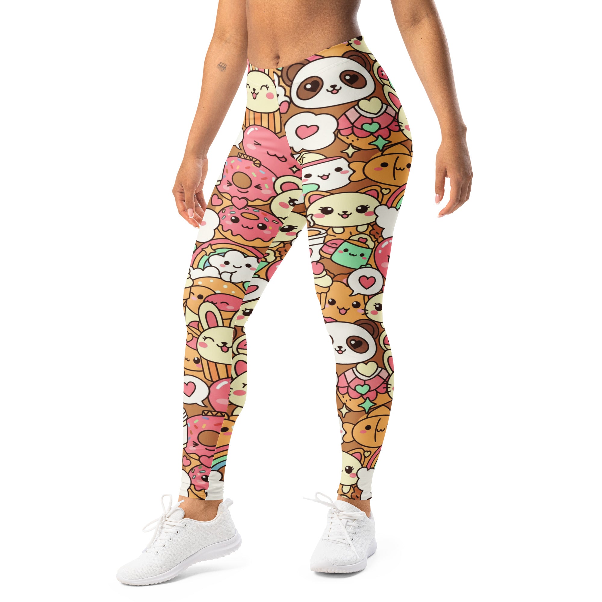 Kawaii Coffee Break Leggings | GearBunch