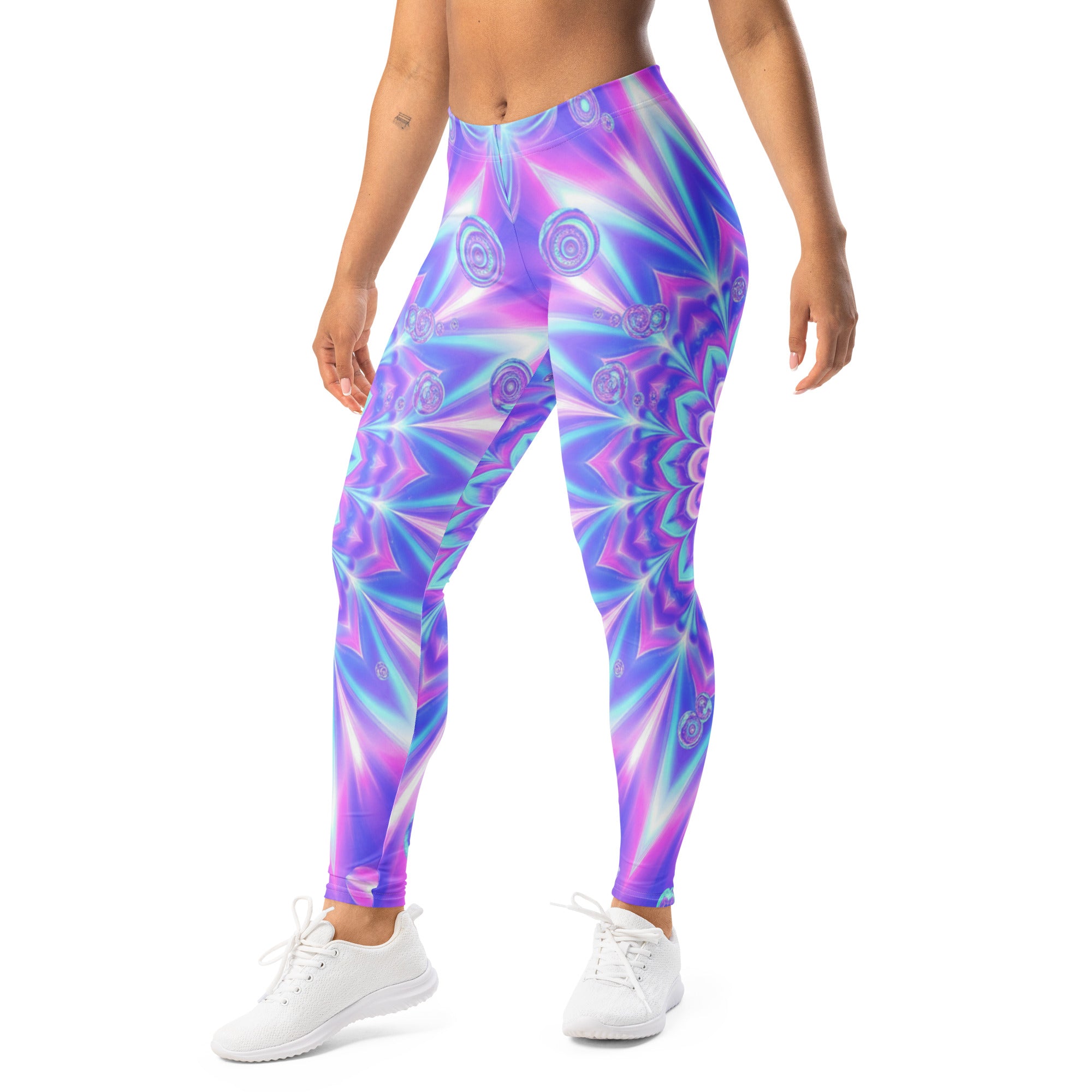 Psychedelic Fairy Ring Leggings | GearBunch