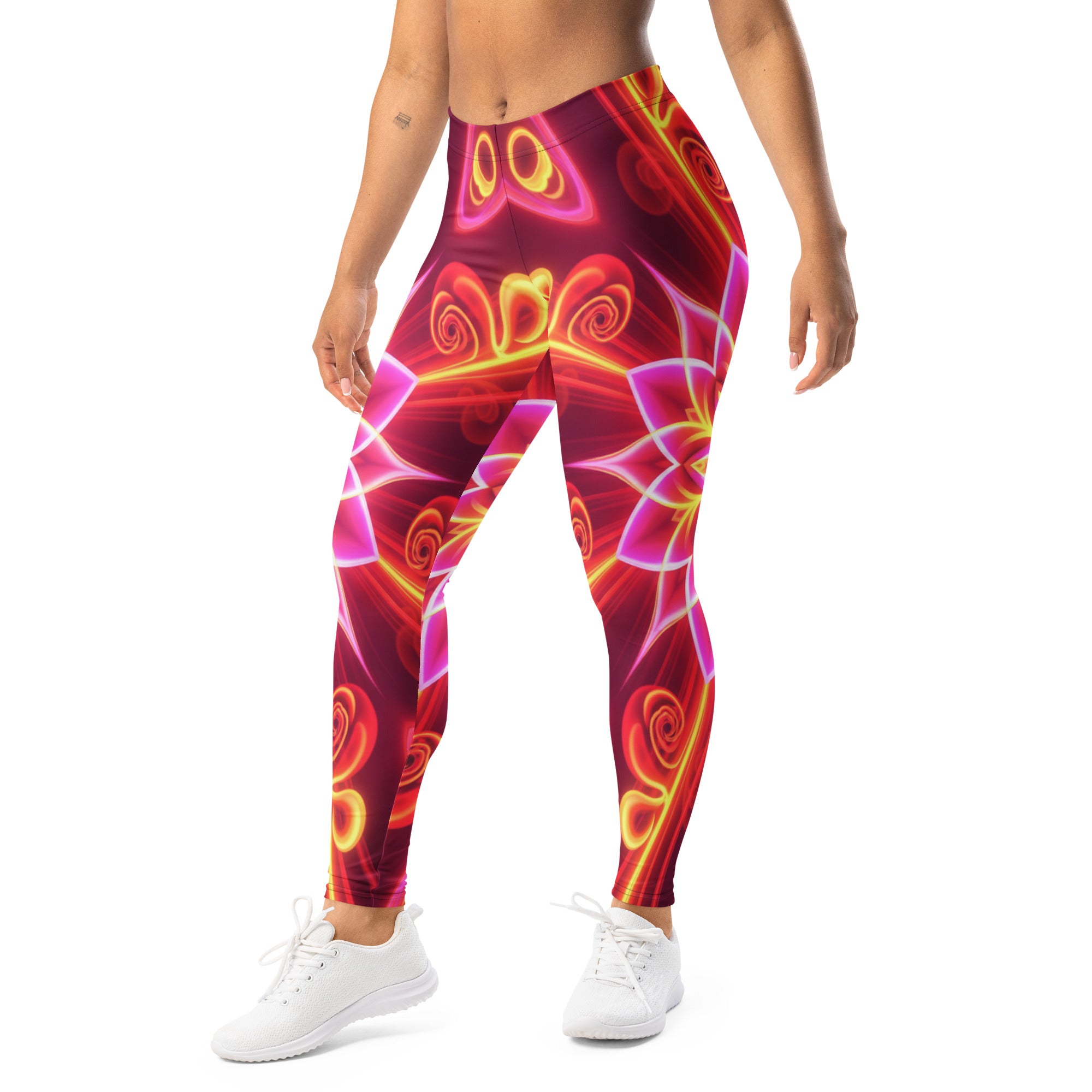 Psychedelic Plasma Core Leggings | GearBunch