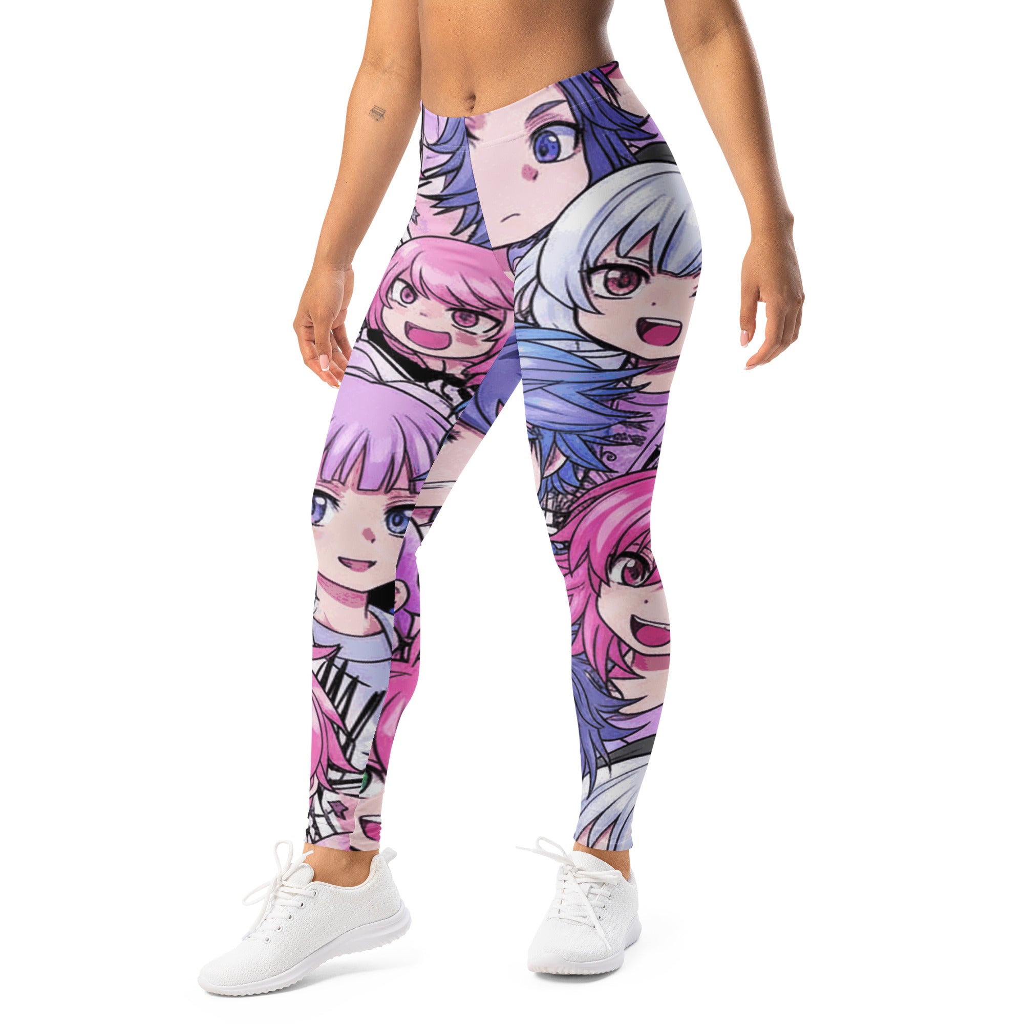 Anime Collage Kawaii Goth Leggings | GearBunch