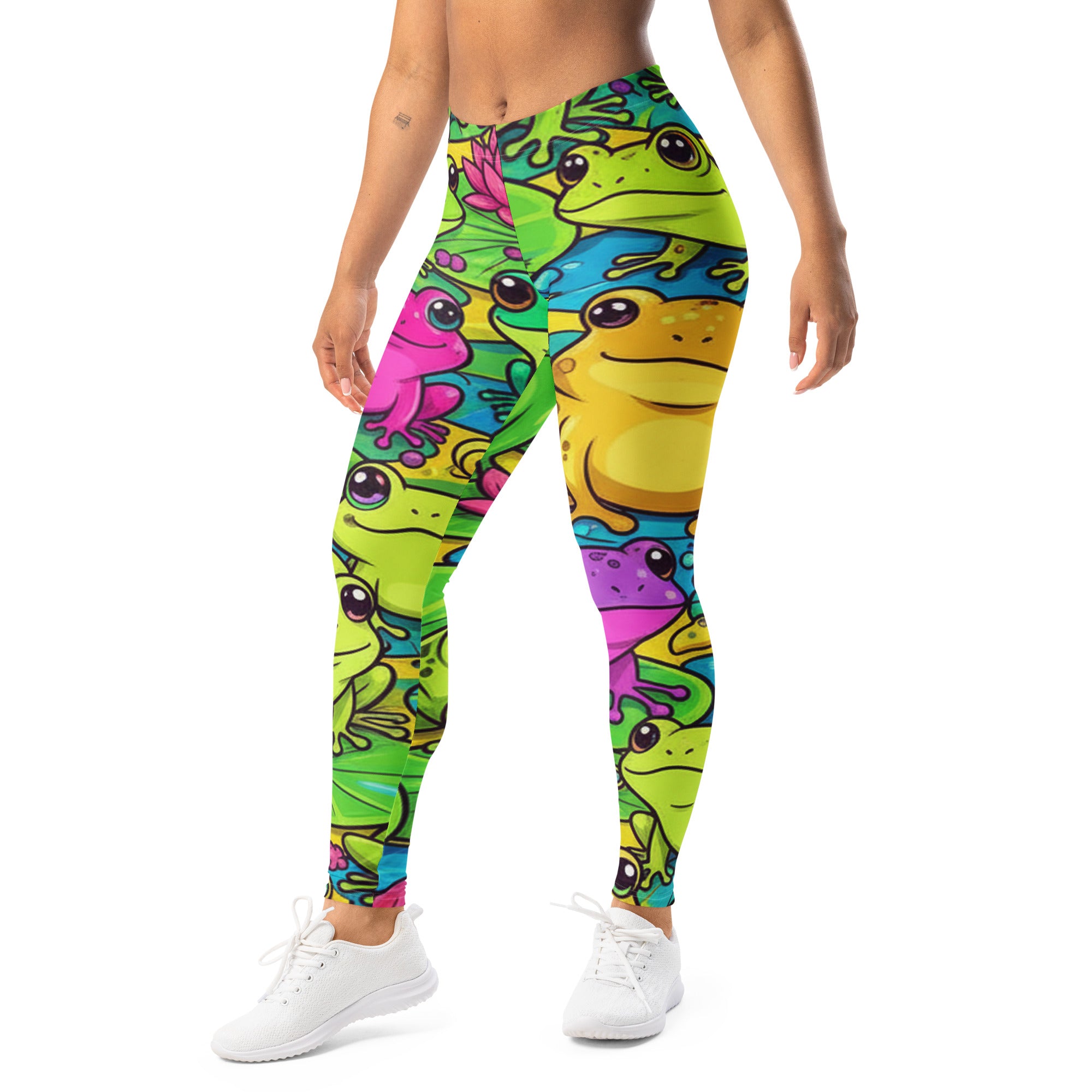 Vibrant Frog Pond Leggings | GearBunch