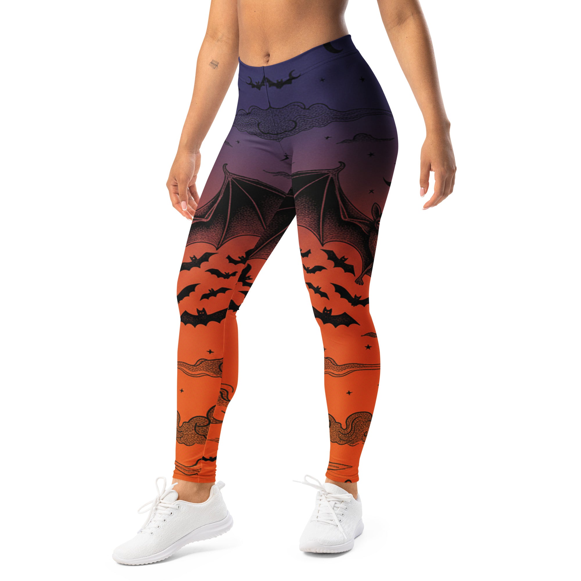 Bat Swarm Twilight Leggings | GearBunch