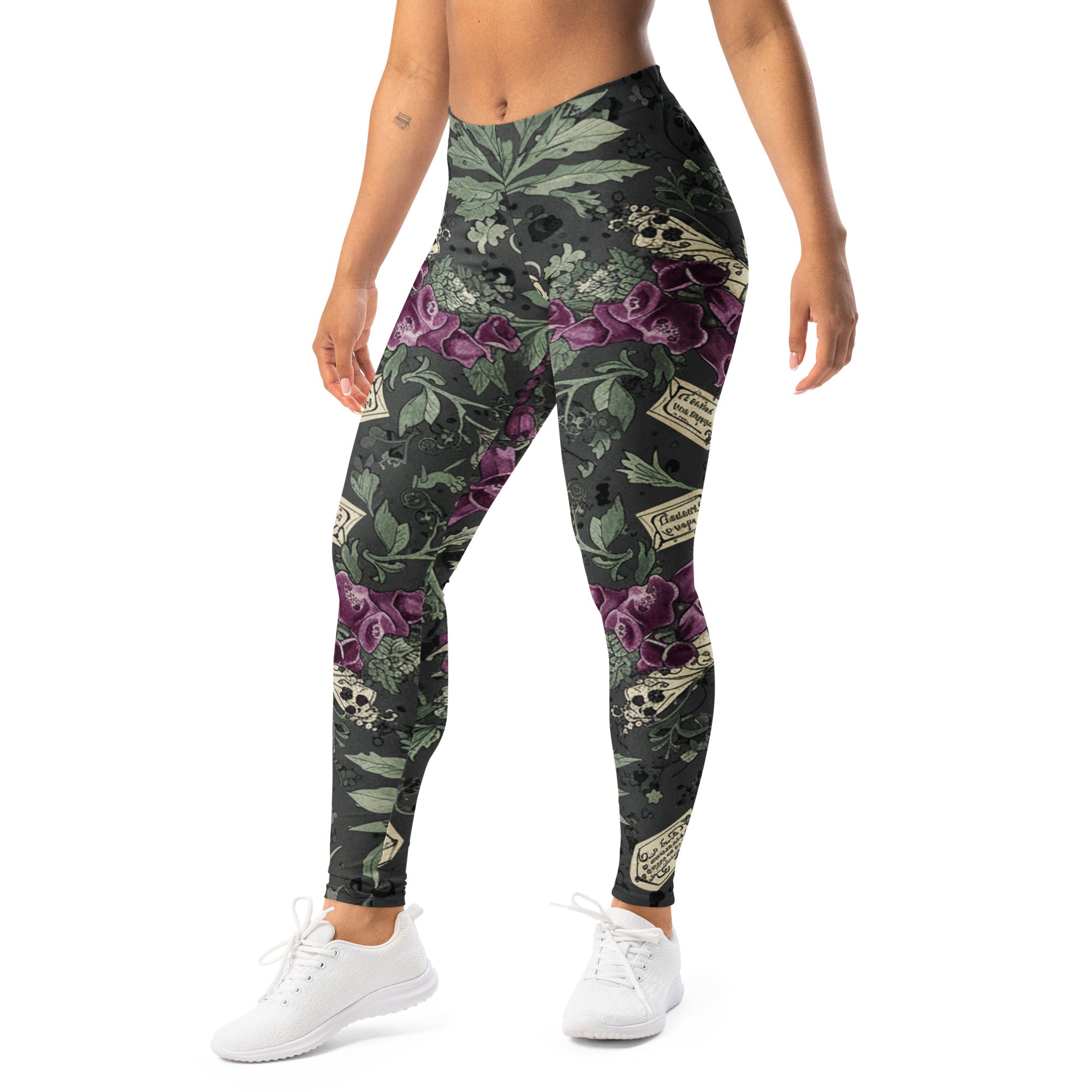 Hemlock and Foxglove Goth Leggings | GearBunch