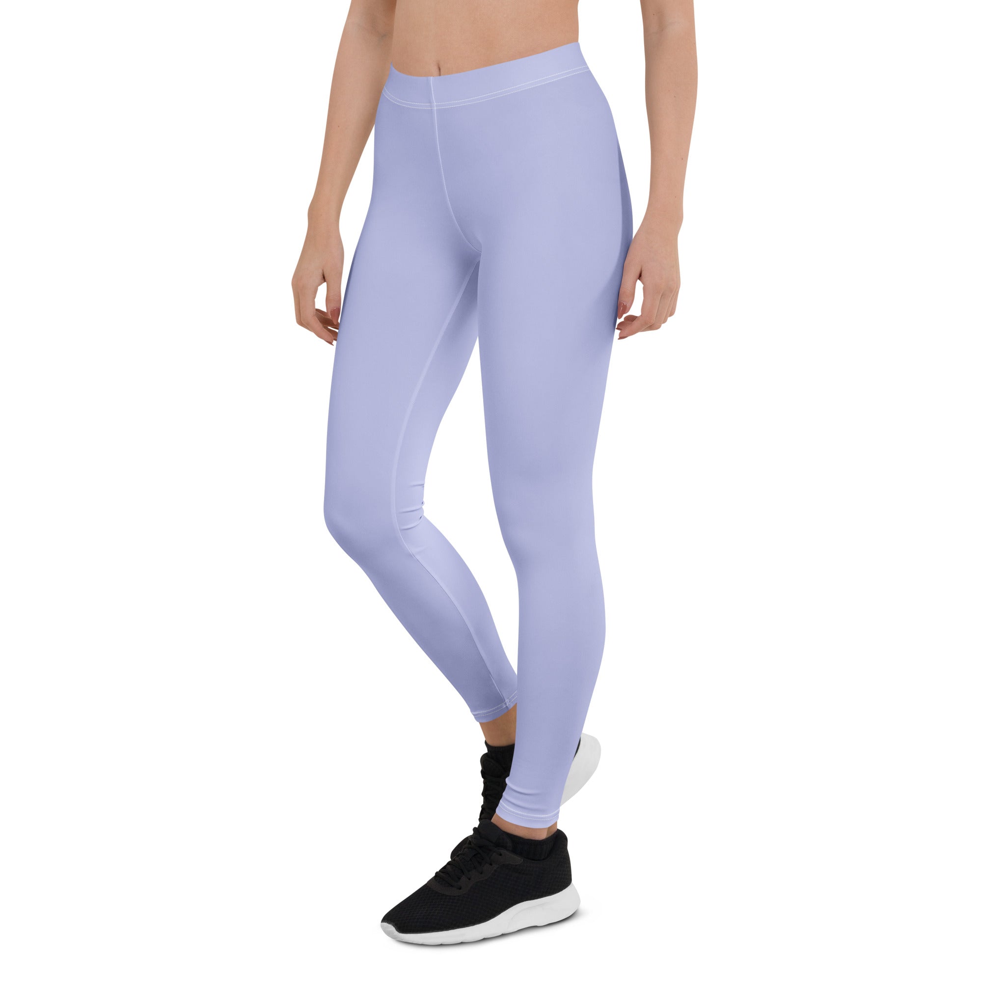 Solid Periwinkle Kids Leggings | GearBunch
