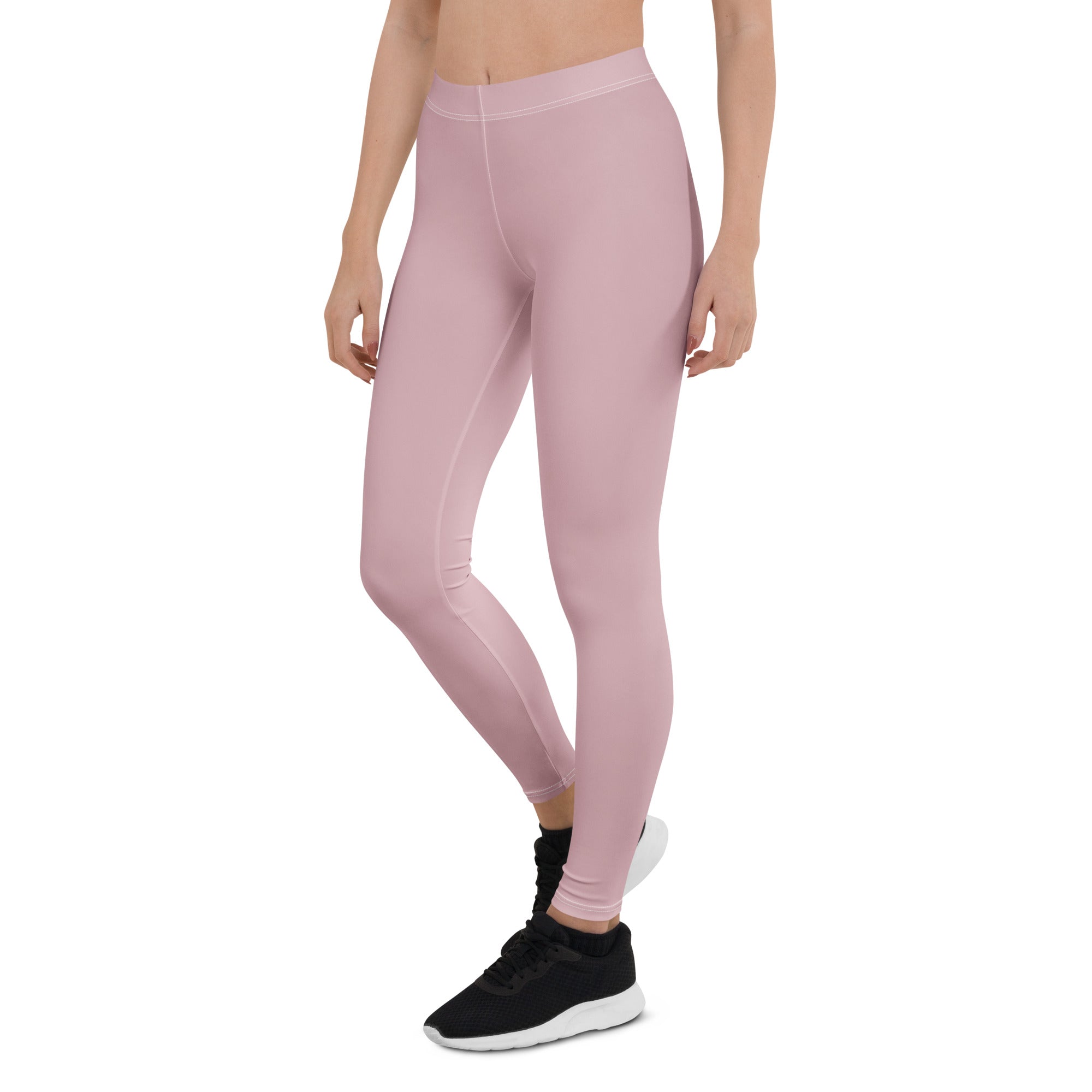 Solid Dusty Rose Kids Leggings | GearBunch