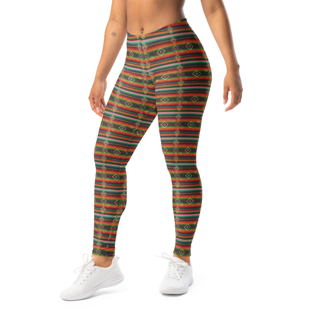 Solid leggings left front view | GearBunch
