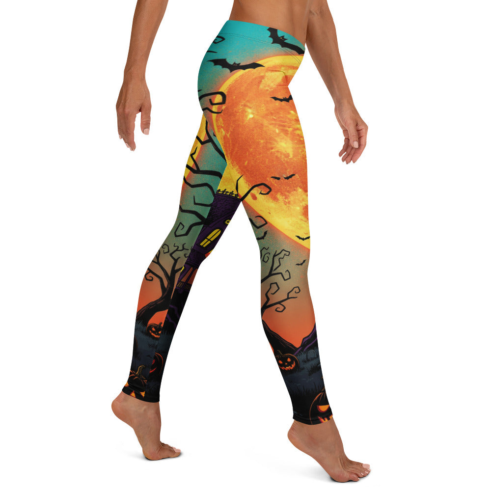Haunted Manor Twilight Leggings | GearBunch