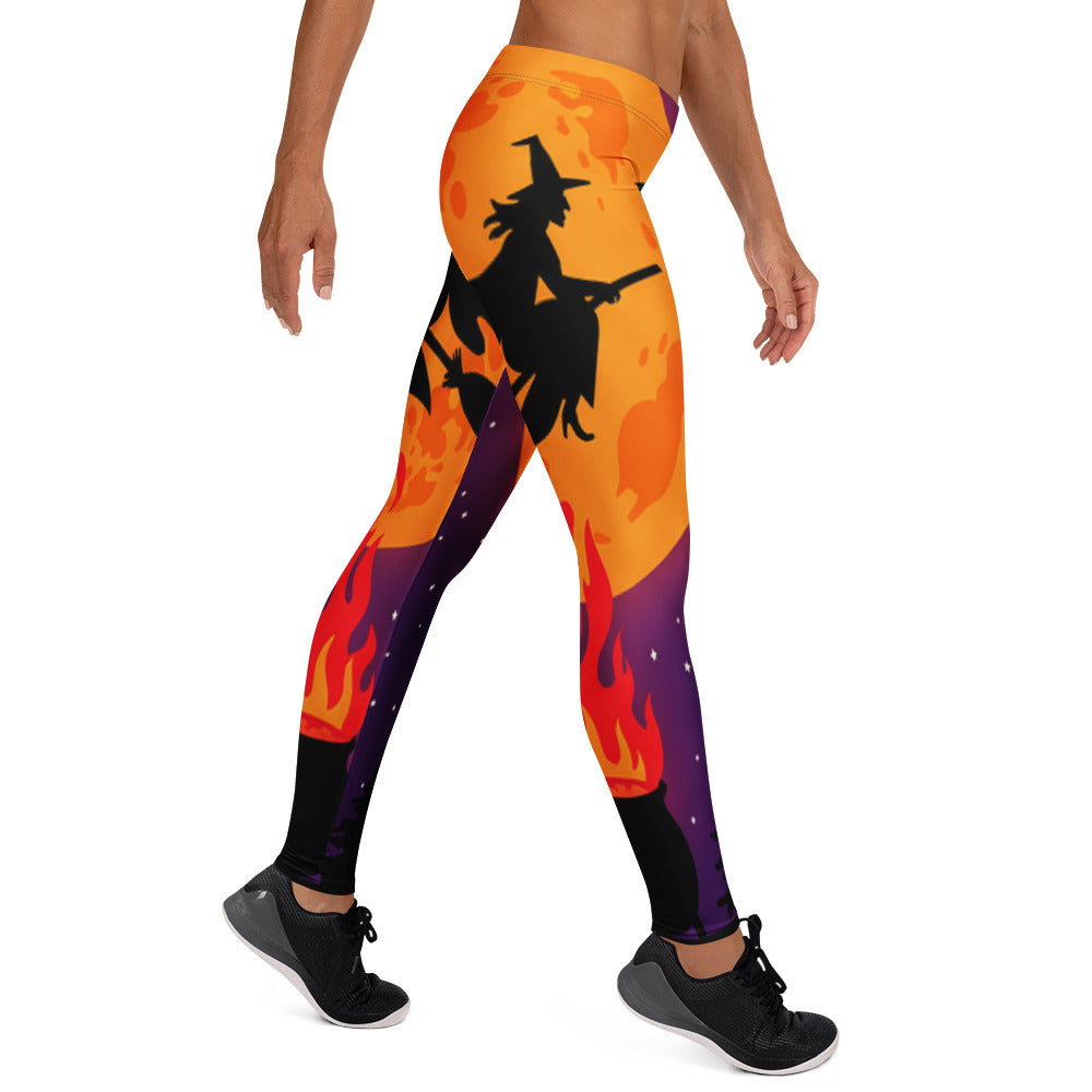 Witching Hour Cauldron Leggings | GearBunch
