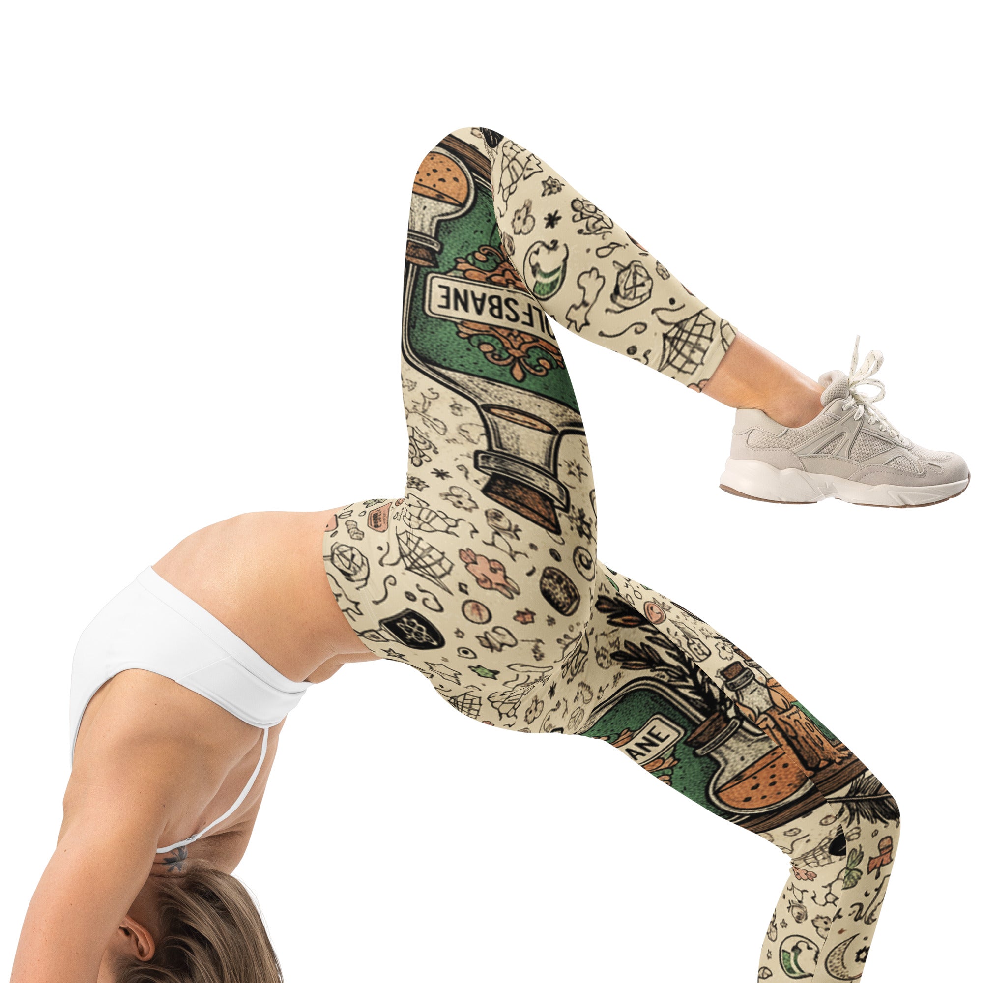 Witches Apothecary Bottles Leggings | GearBunch