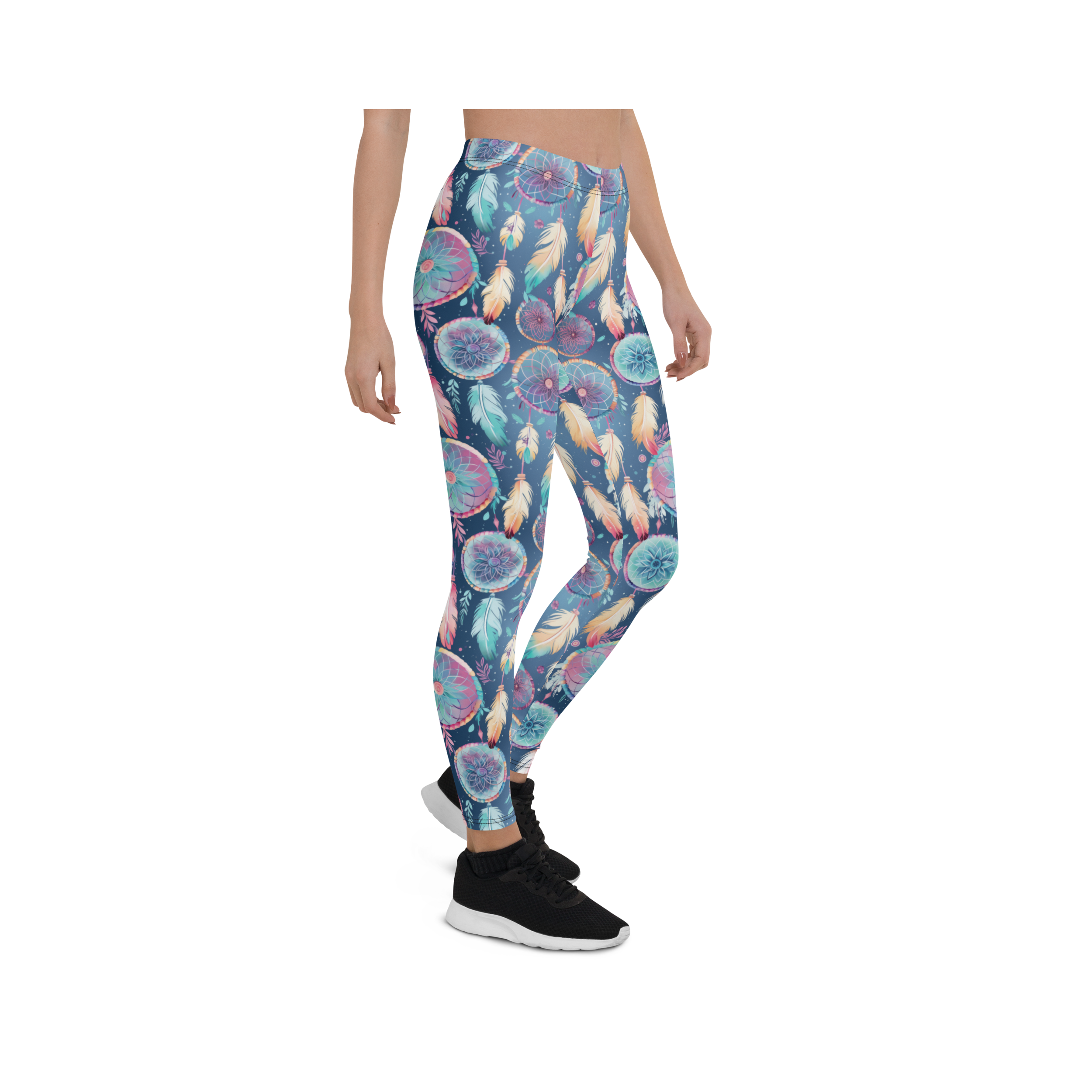 Peaceful Dream Catcher Leggings Right