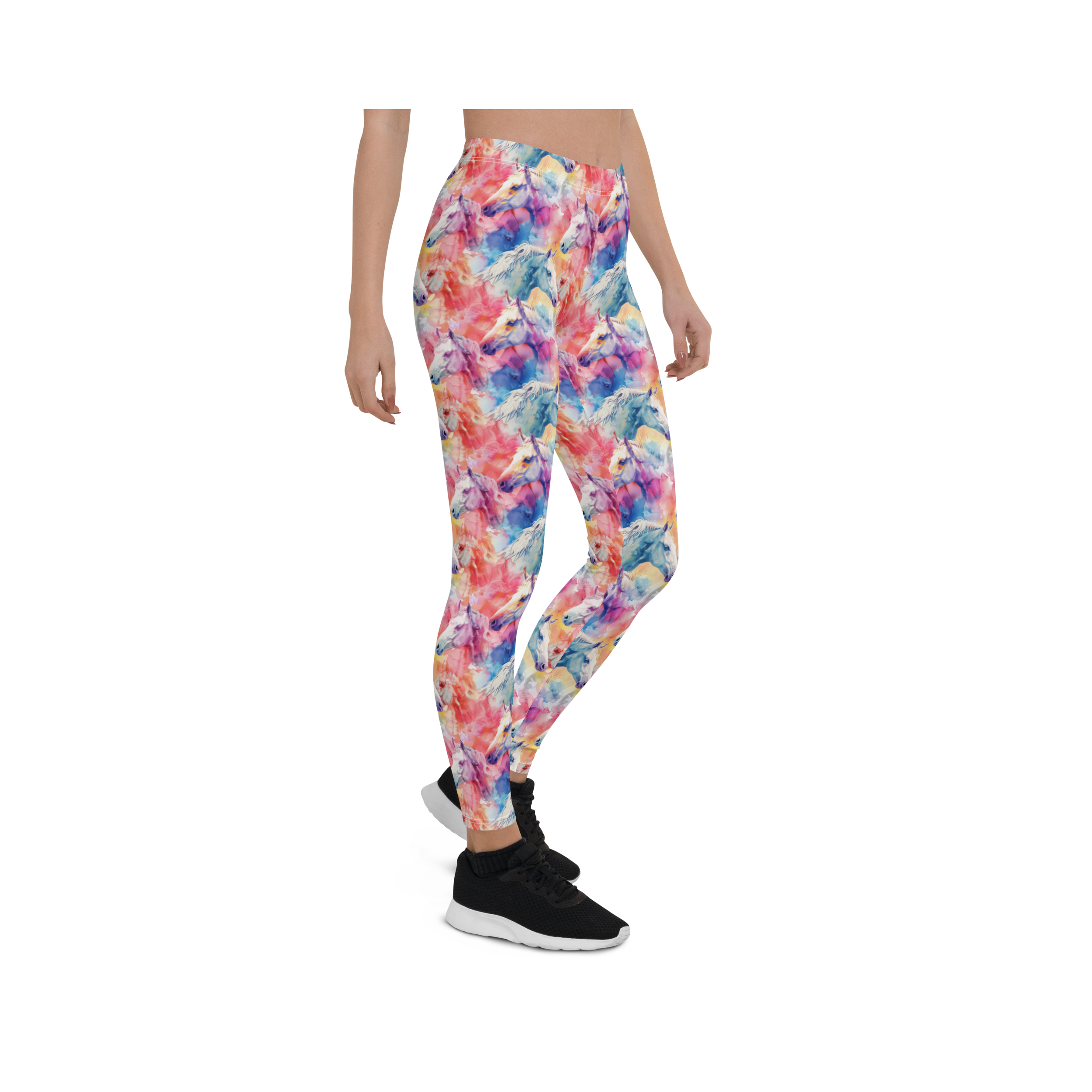 Watercolor Horse Leggings