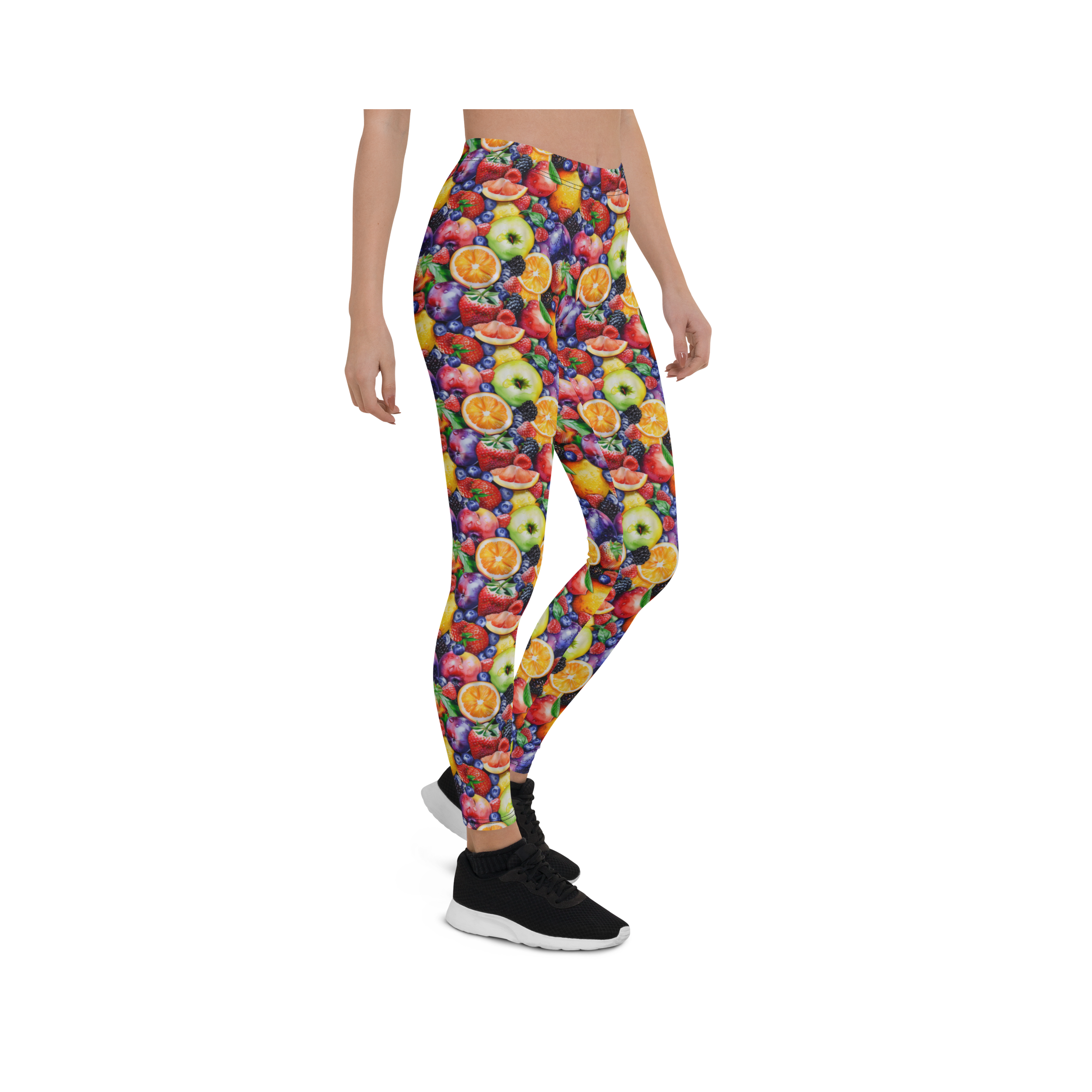 Watercolor Fruit Leggings