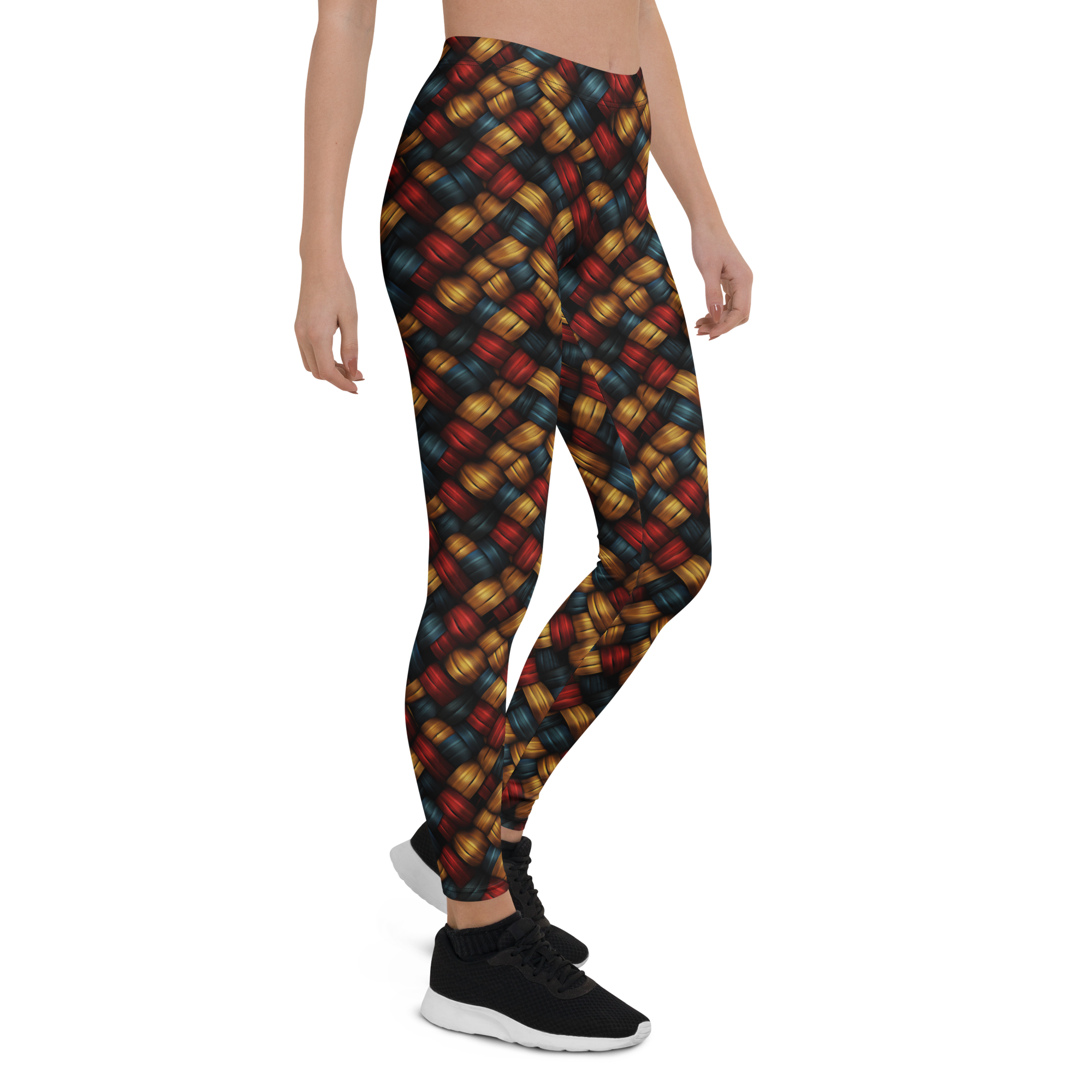 Colorful Thatch Leggings Right View
