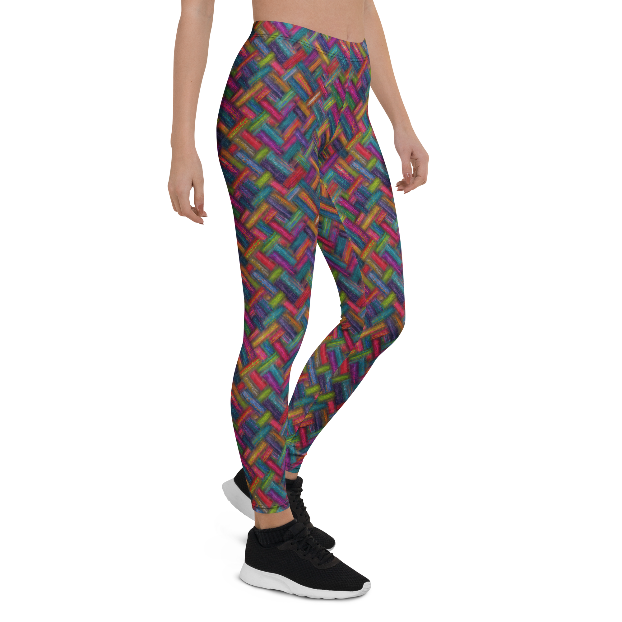 Tropical Thatch Leggings Right View