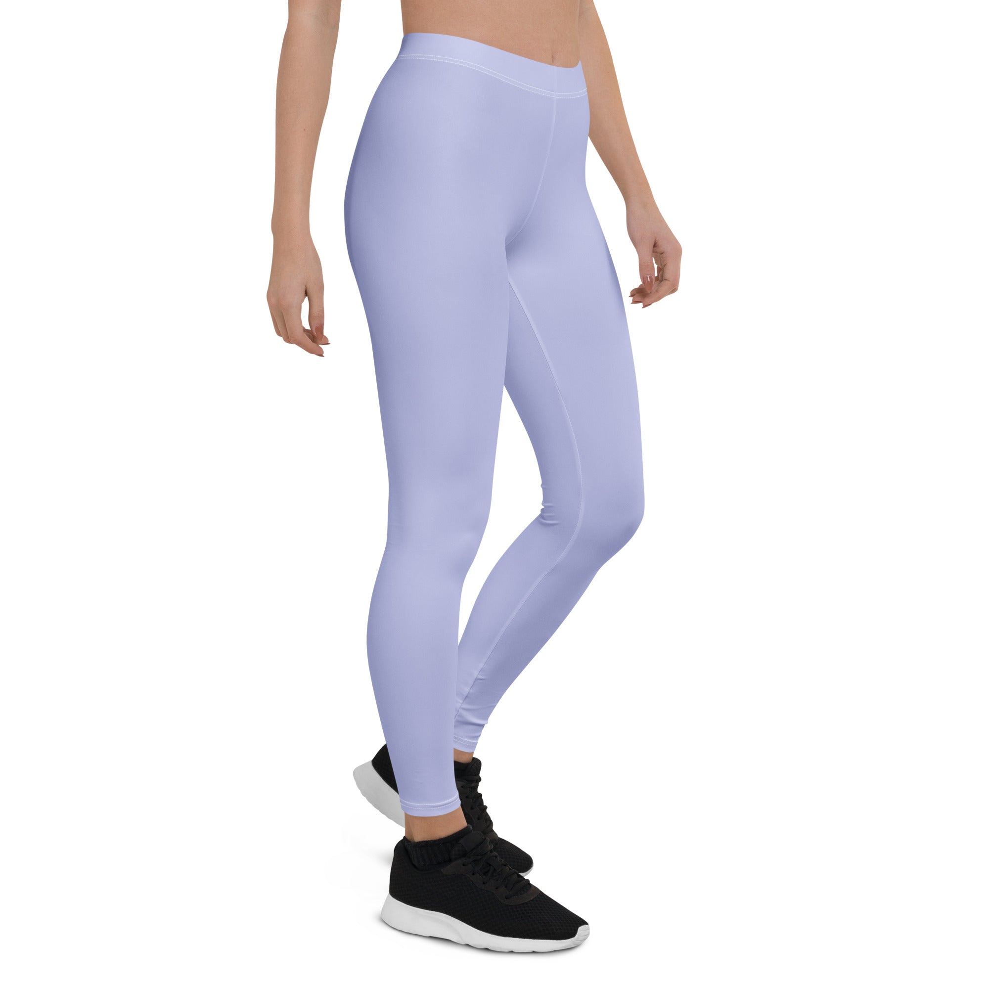 Solid Periwinkle Kids Leggings | GearBunch