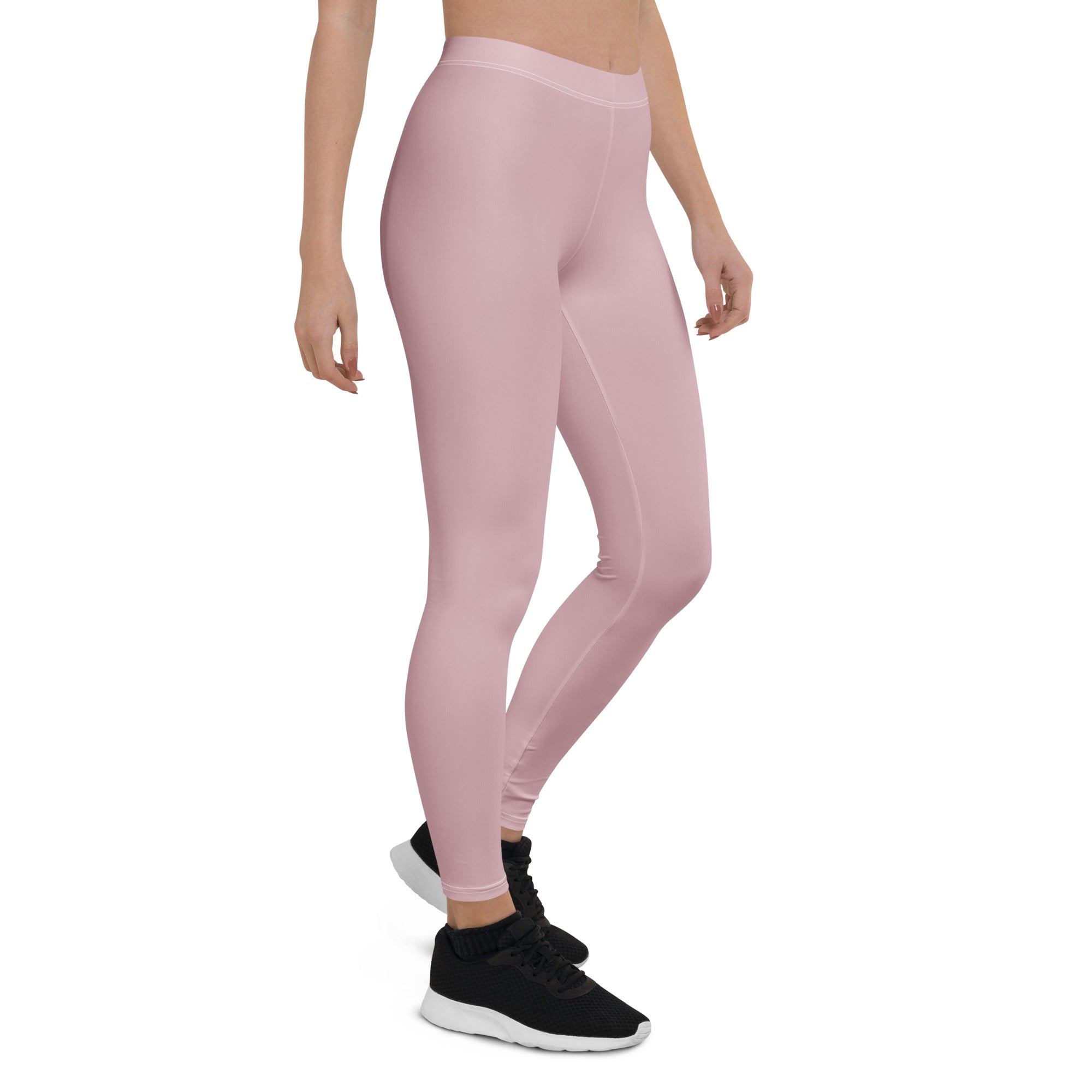 Solid Dusty Rose Kids Leggings | GearBunch