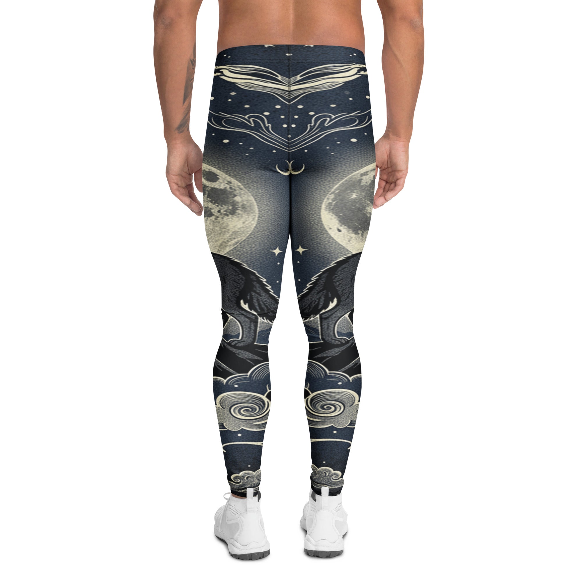 Wolf Howl Full Moon Meggings | GearBunch