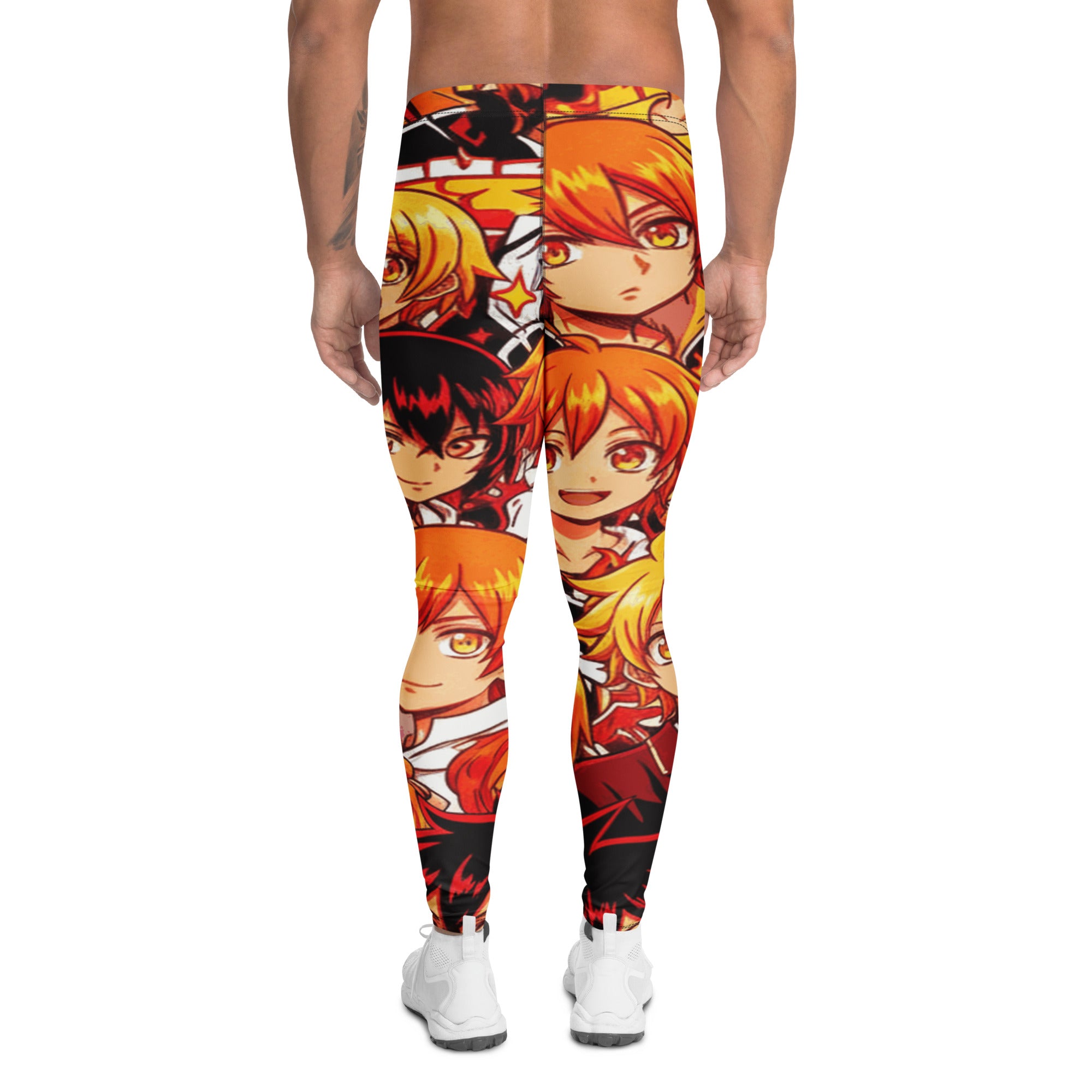 Anime Collage Fire Spirit Meggings | GearBunch