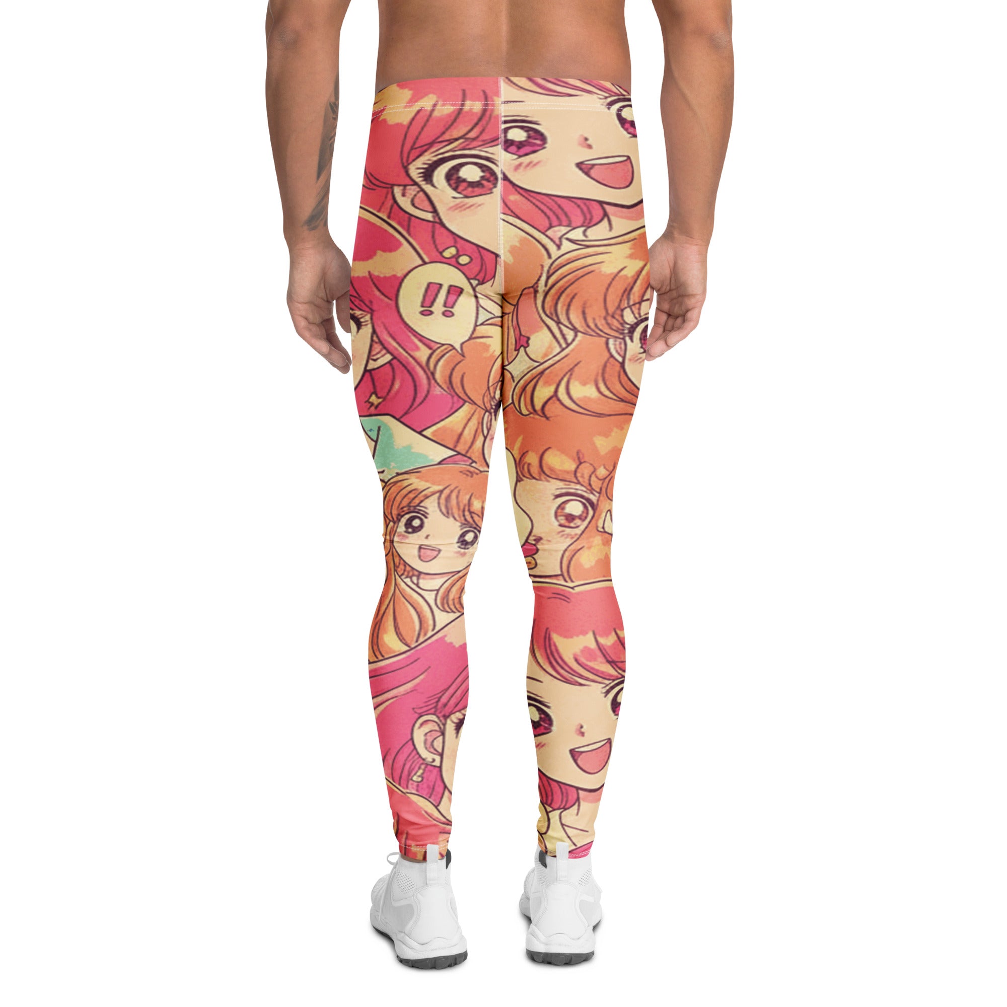 Anime Collage Retro Shojo Meggings | GearBunch