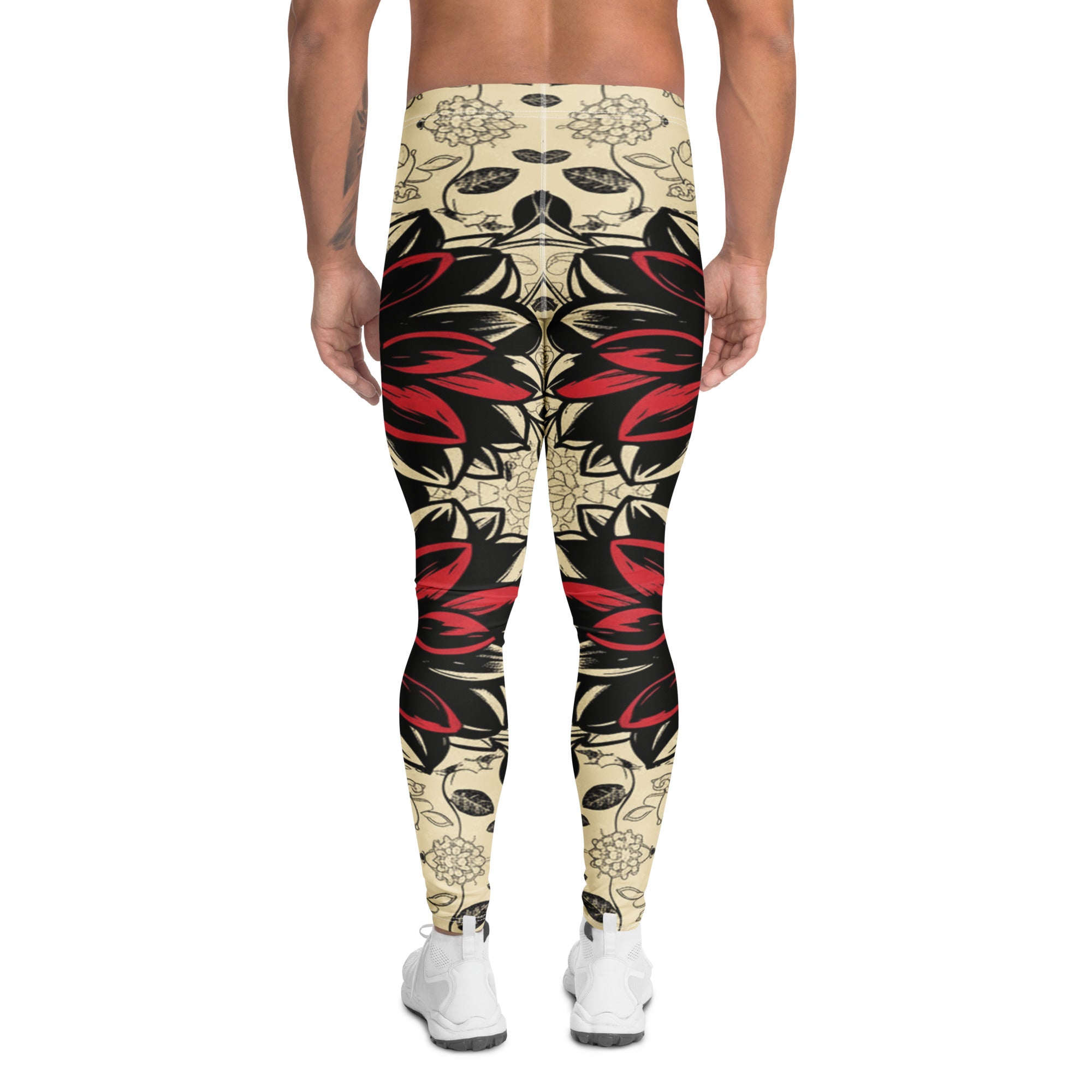 Black Dahlia Bloom Meggings | GearBunch